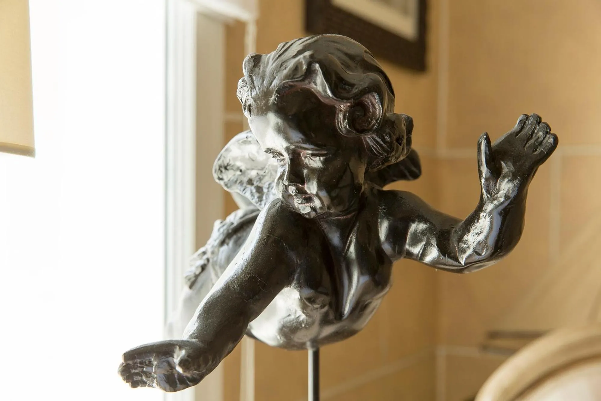 Lobby or reception in Brit Hôtel Confort Cléria Lorient Centre