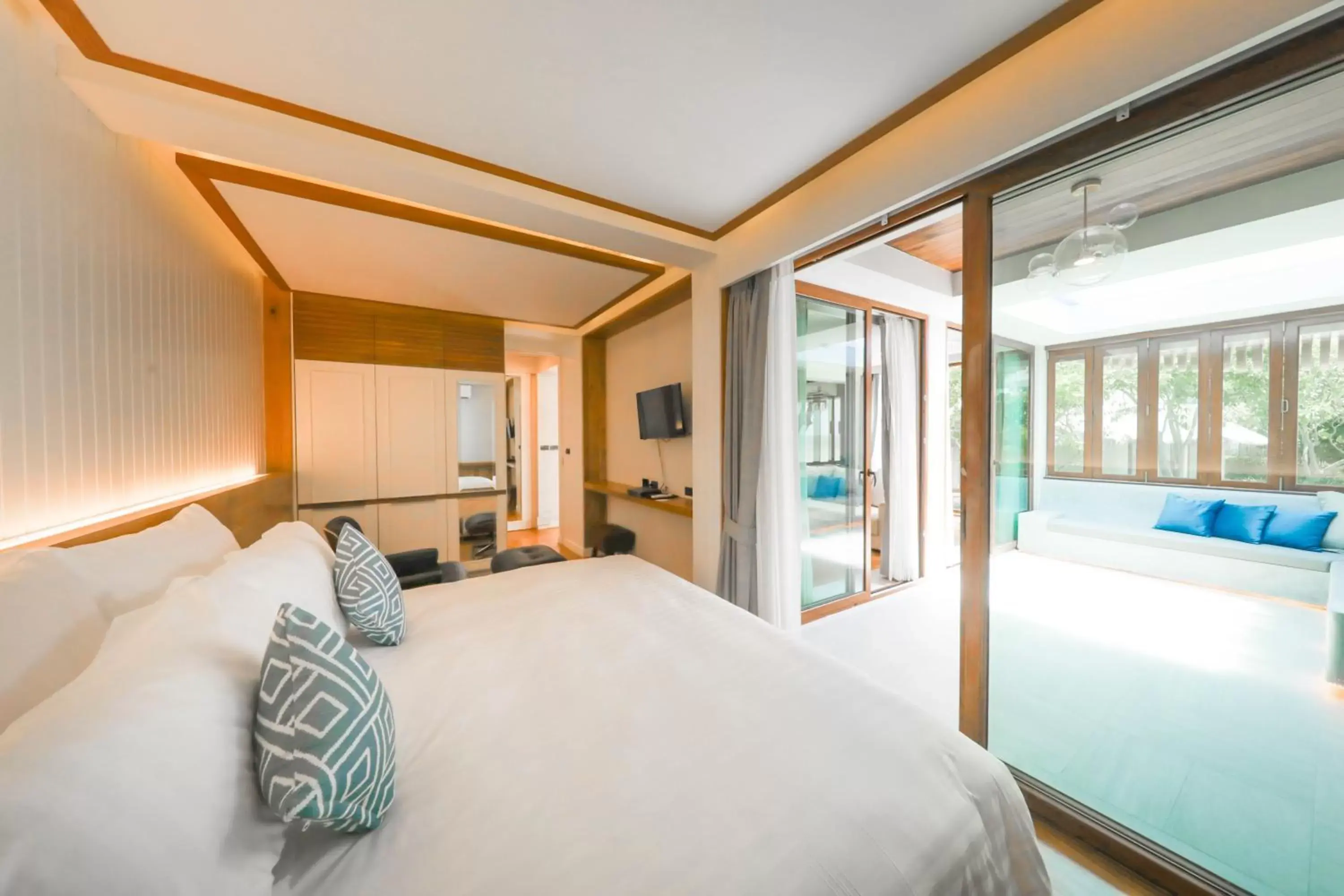 Bed in Kundala Beach Resort Hua Hin Bed in Kundala Beach Resort Hua Hin