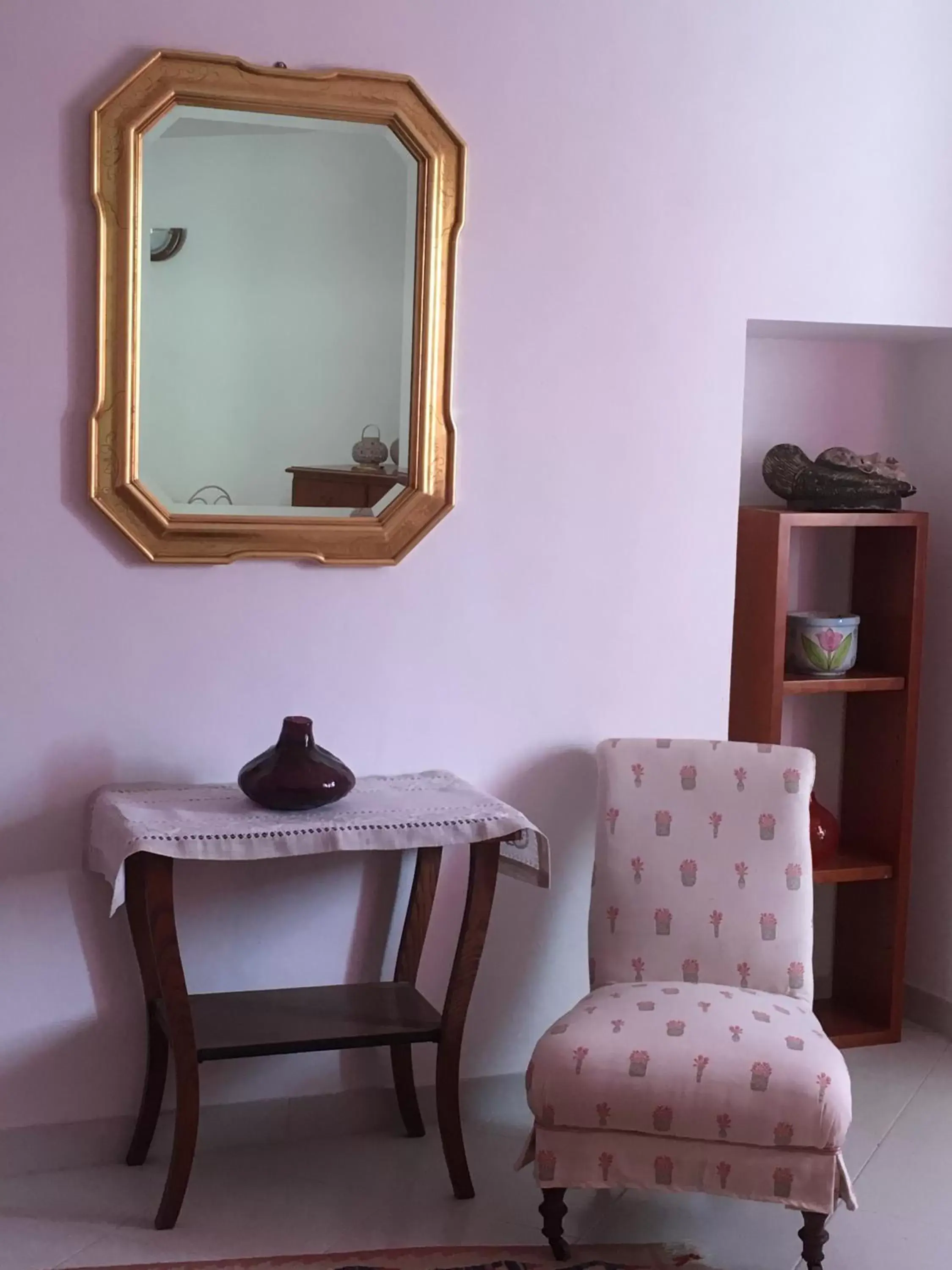 Decorative detail, Seating Area in B&B La Rampichina