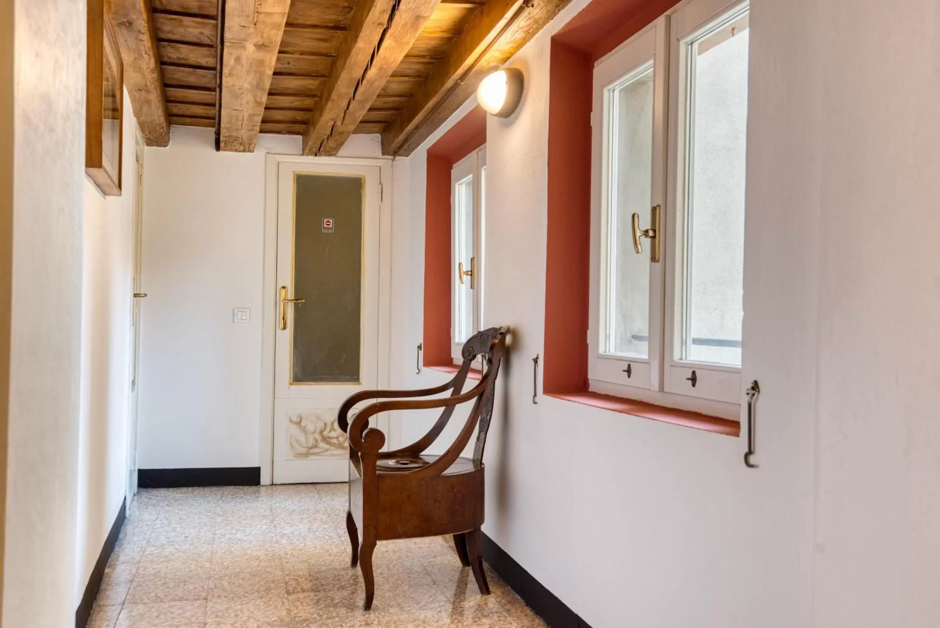 Decorative detail, Seating Area in Palazzo Rivola