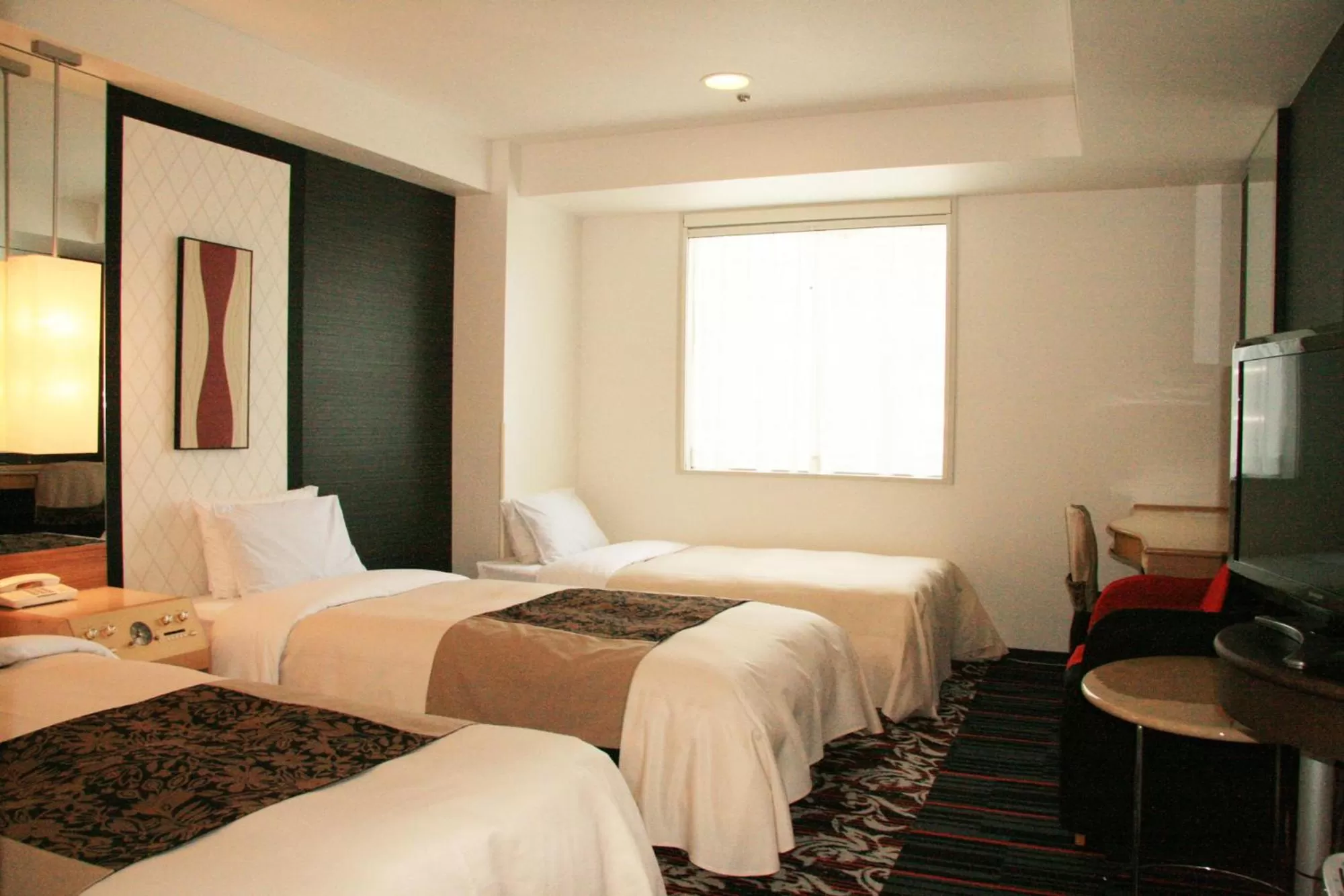 Bed in New Otani Inn Tokyo