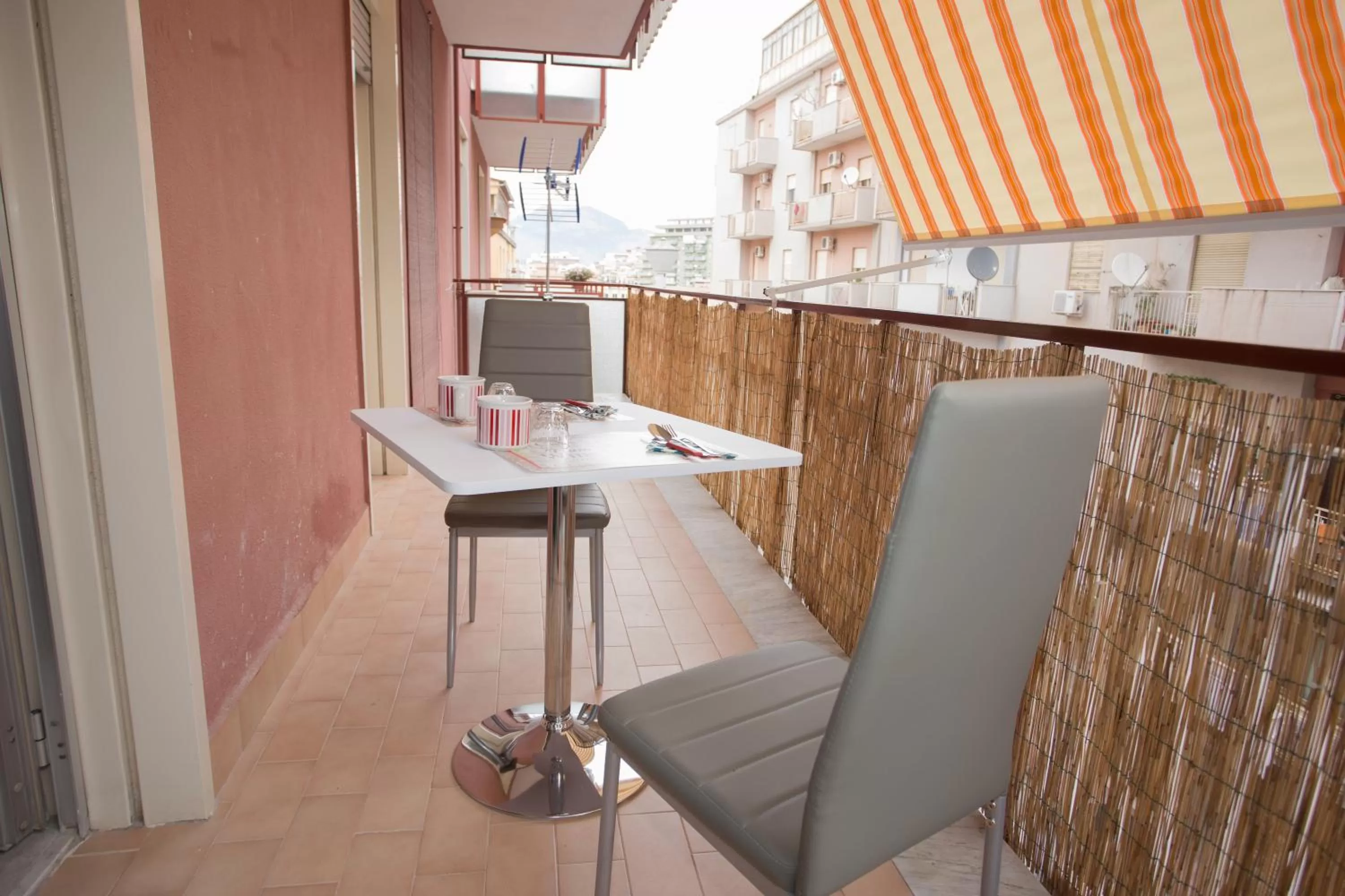 Balcony/Terrace in B&B Palermo Sole & Cultura