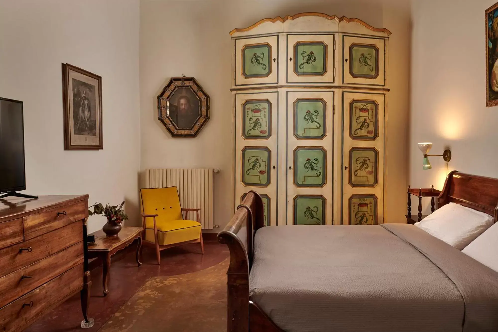 Bedroom in Villa Stecchini