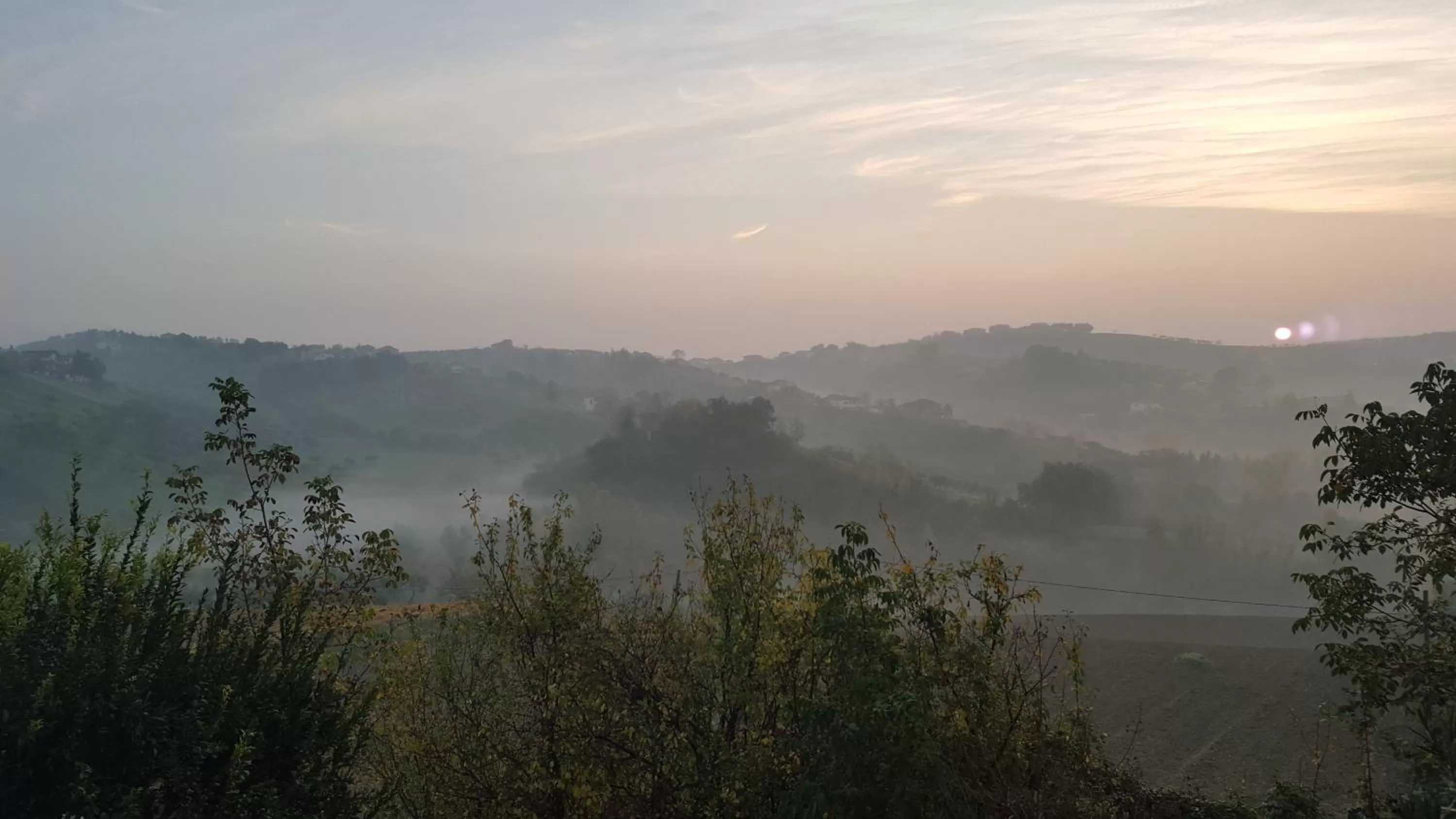 Natural landscape in Villa Emma
