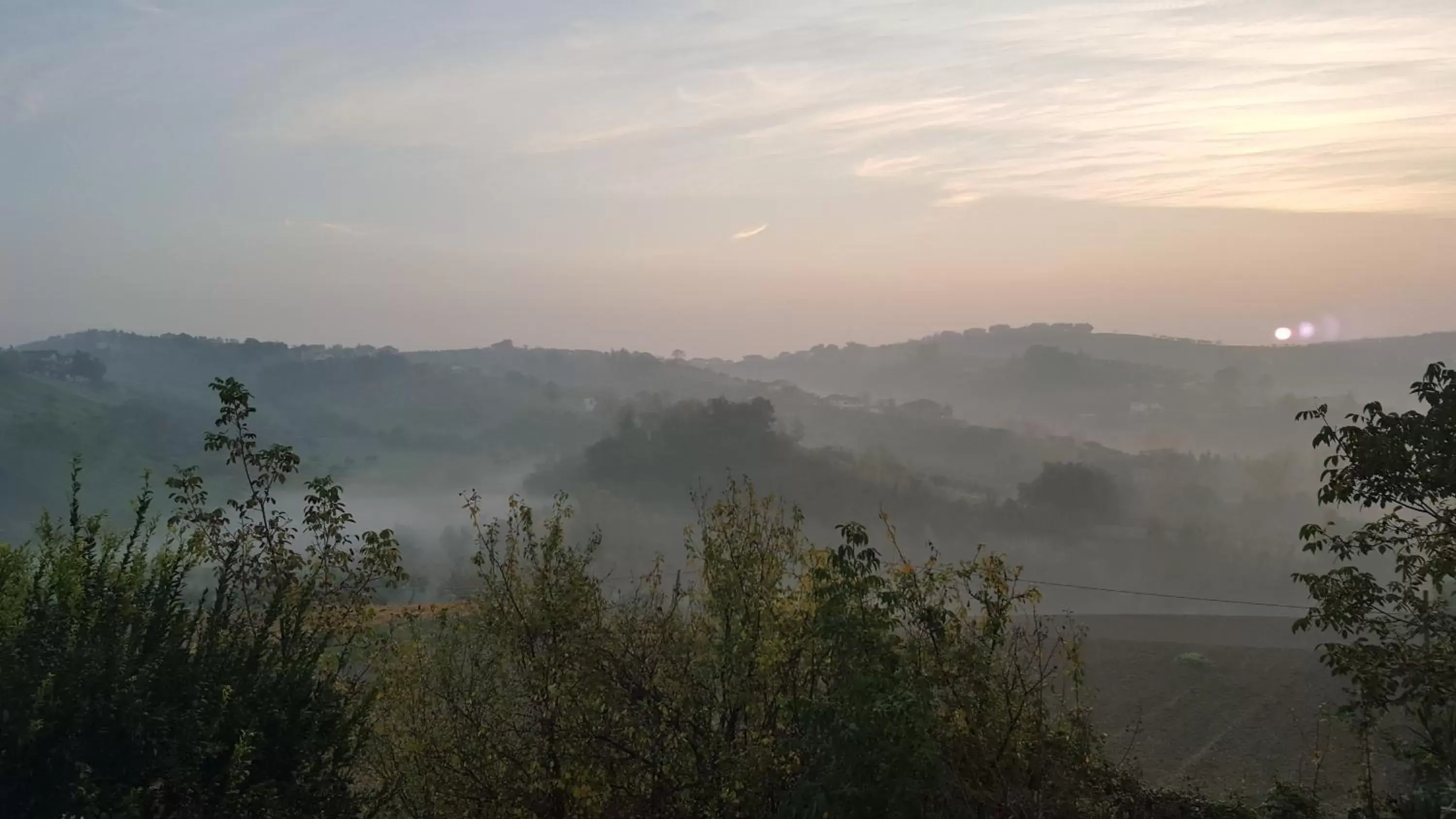 Natural landscape in Villa Emma