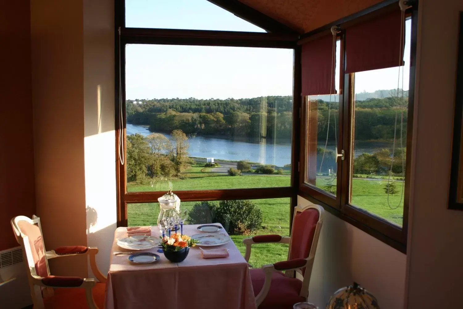 View (from property/room), Restaurant/Places to Eat in Domaine De Kerstinec/Kerland