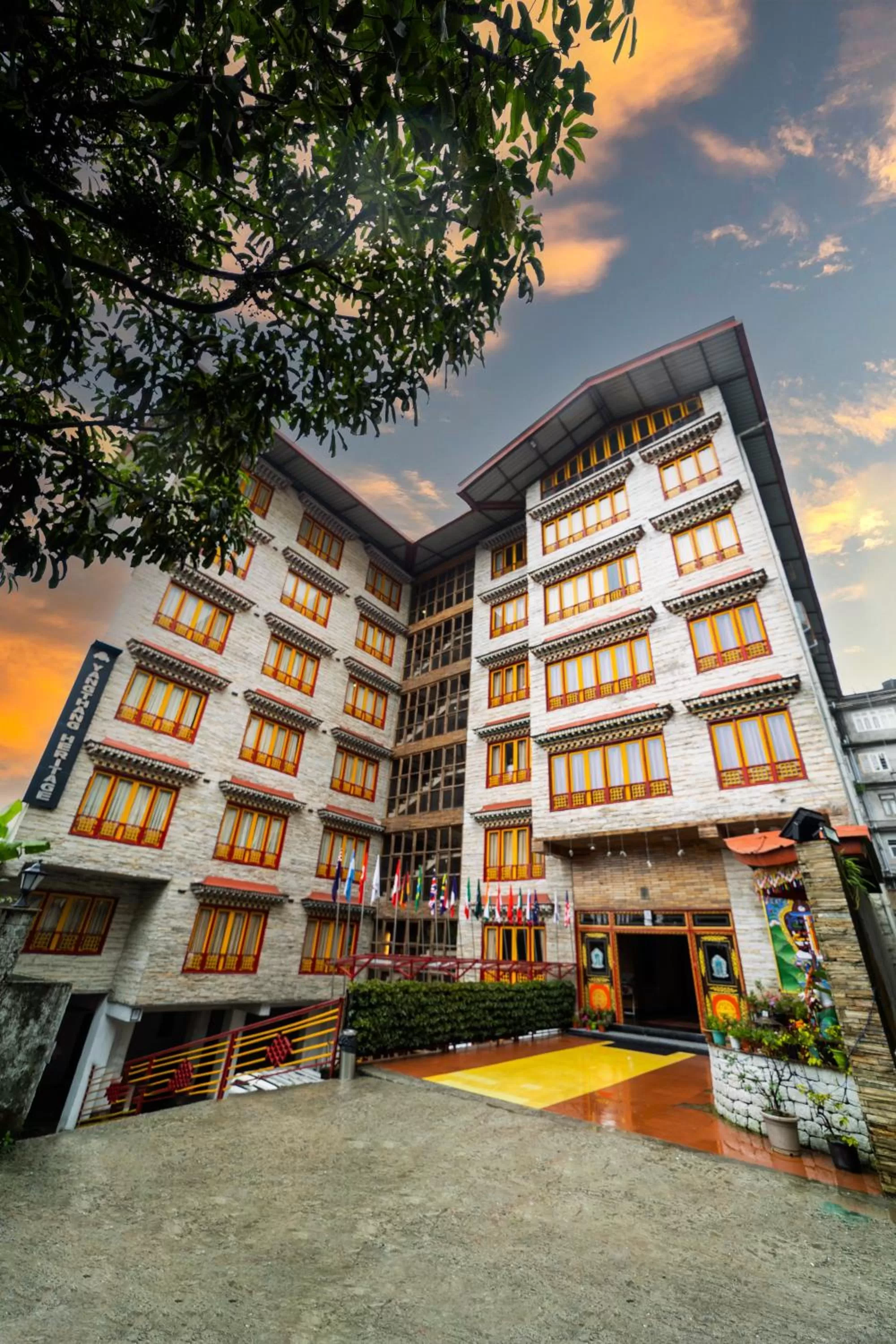 Property building in Yangthang Heritage