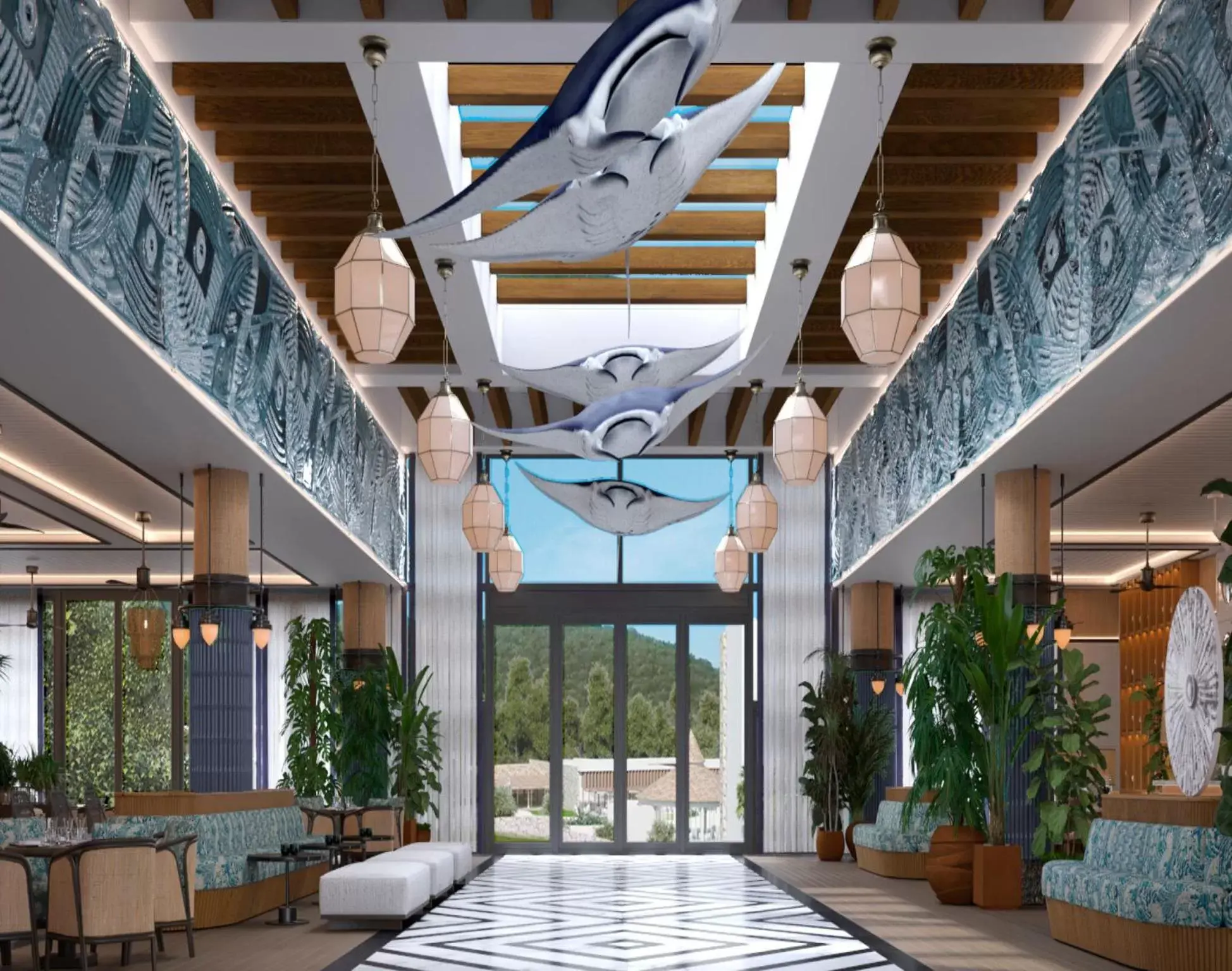 Lobby or reception in Ocean Eden Bay - Adults Only - All Inclusive