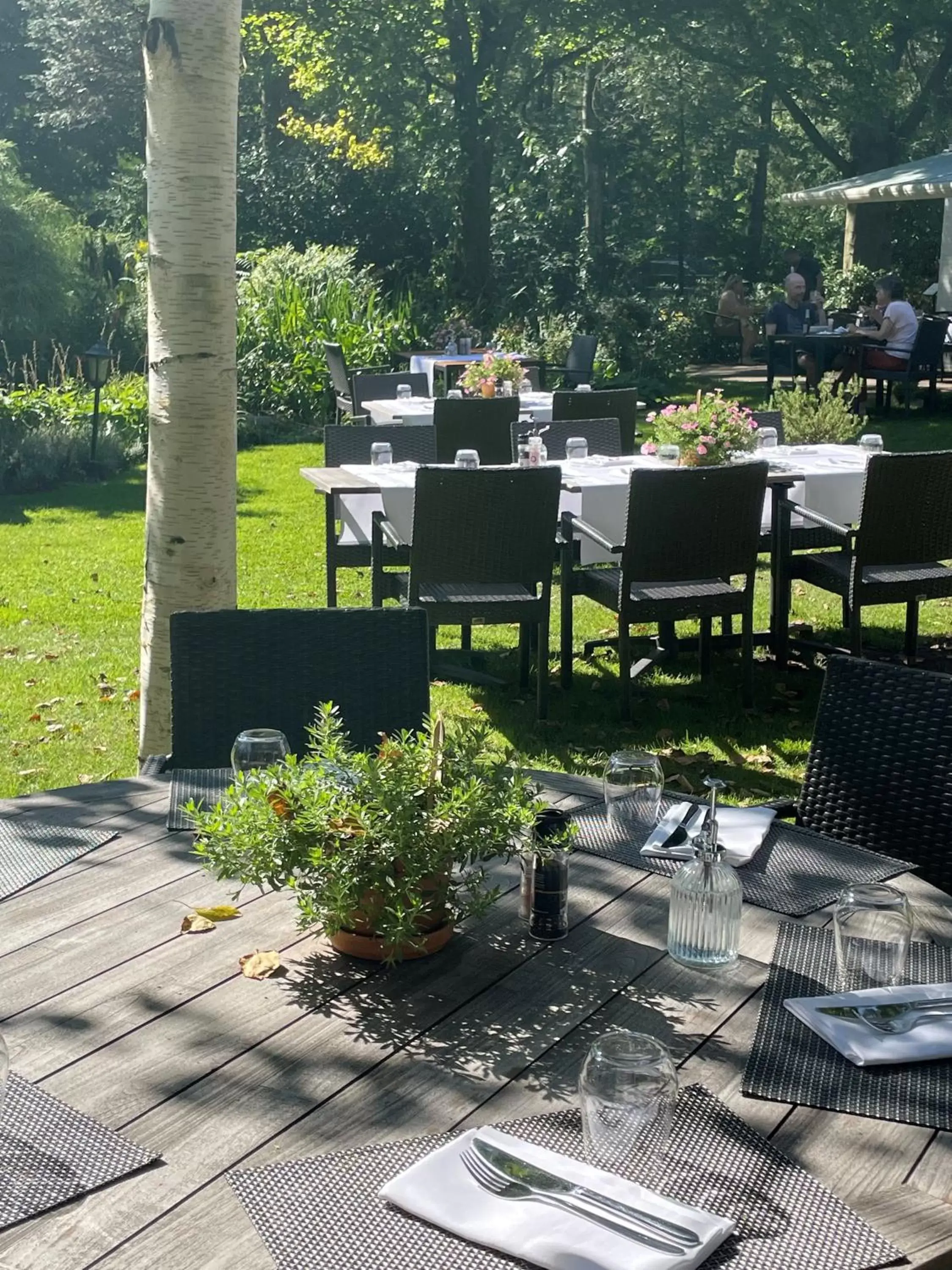 Garden, Restaurant/Places to Eat in Witte Berken Natuurhotel