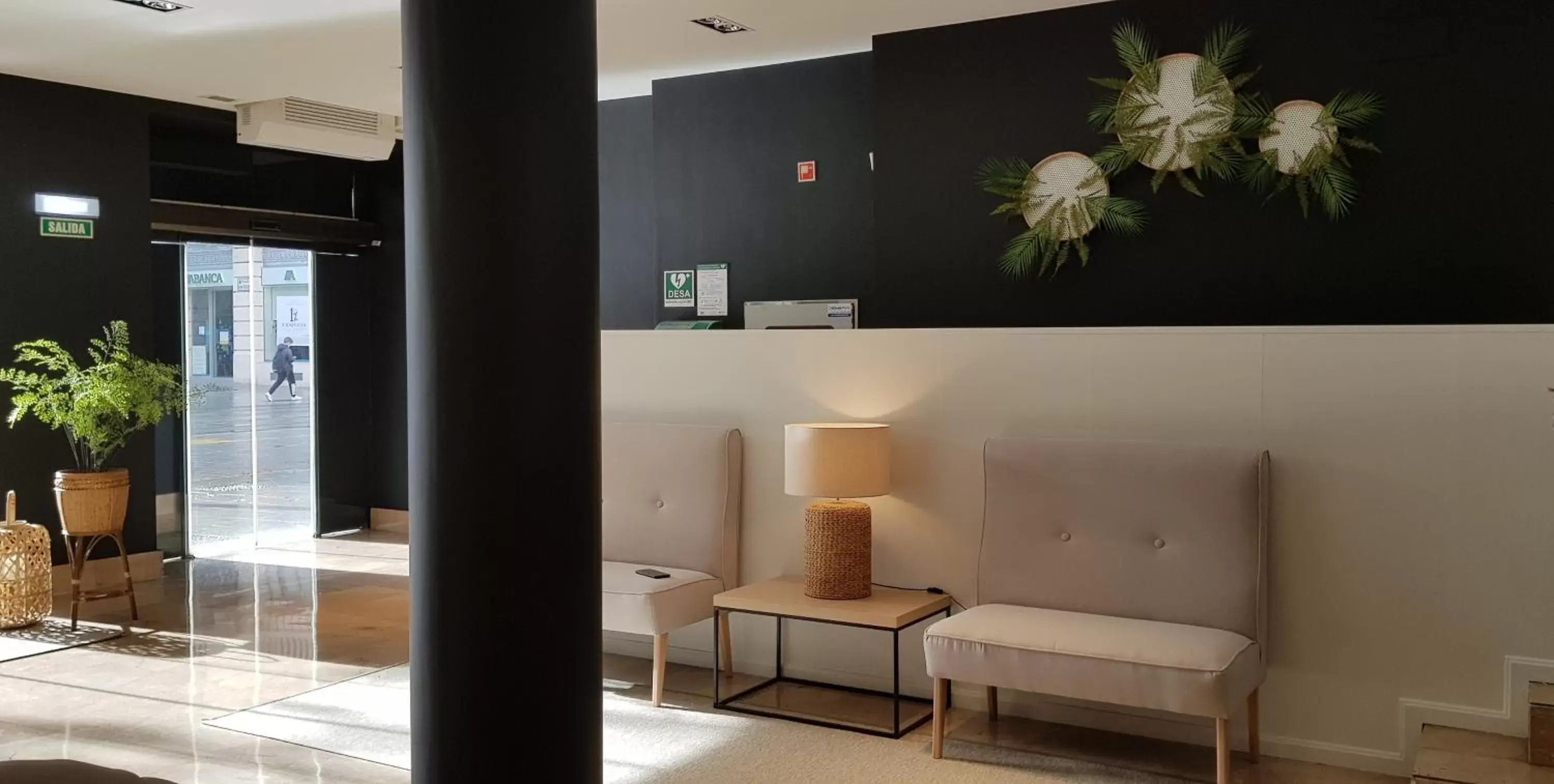 Lobby or reception in Hotel Oriente Lobby or reception in Hotel Oriente