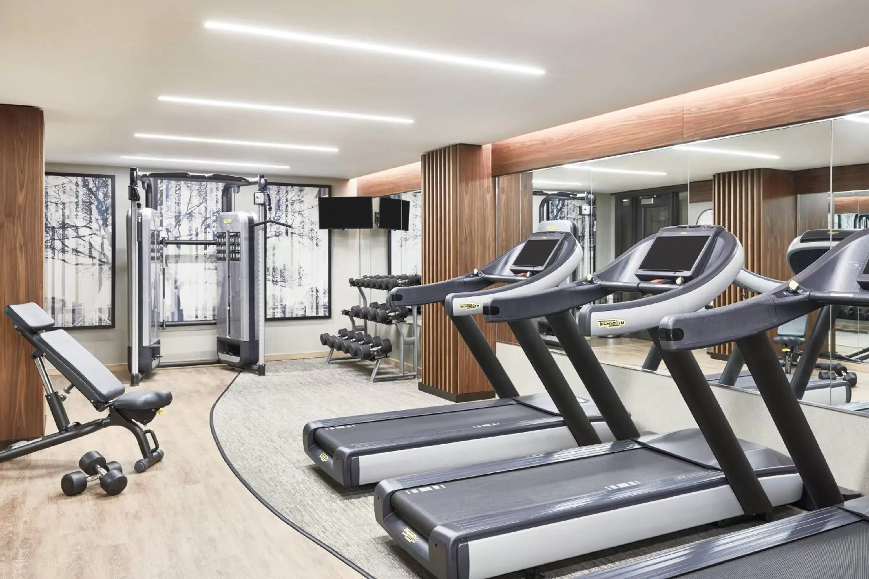 Fitness centre/facilities, Fitness Center/Facilities in AC Hotel by Marriott Houston Downtown