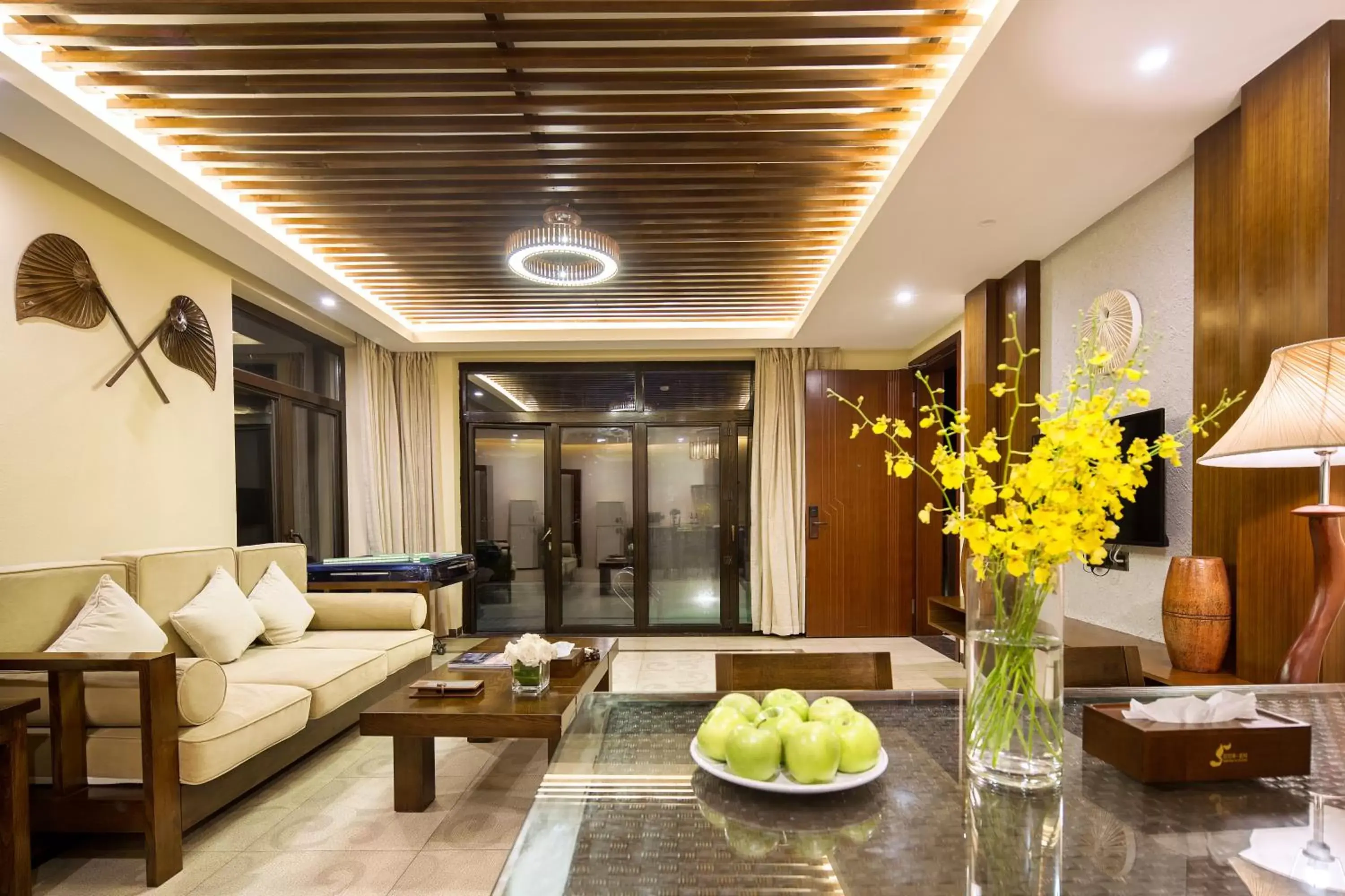 Living room, Lobby/Reception in Sanya Yalong Bay Villas & Spa