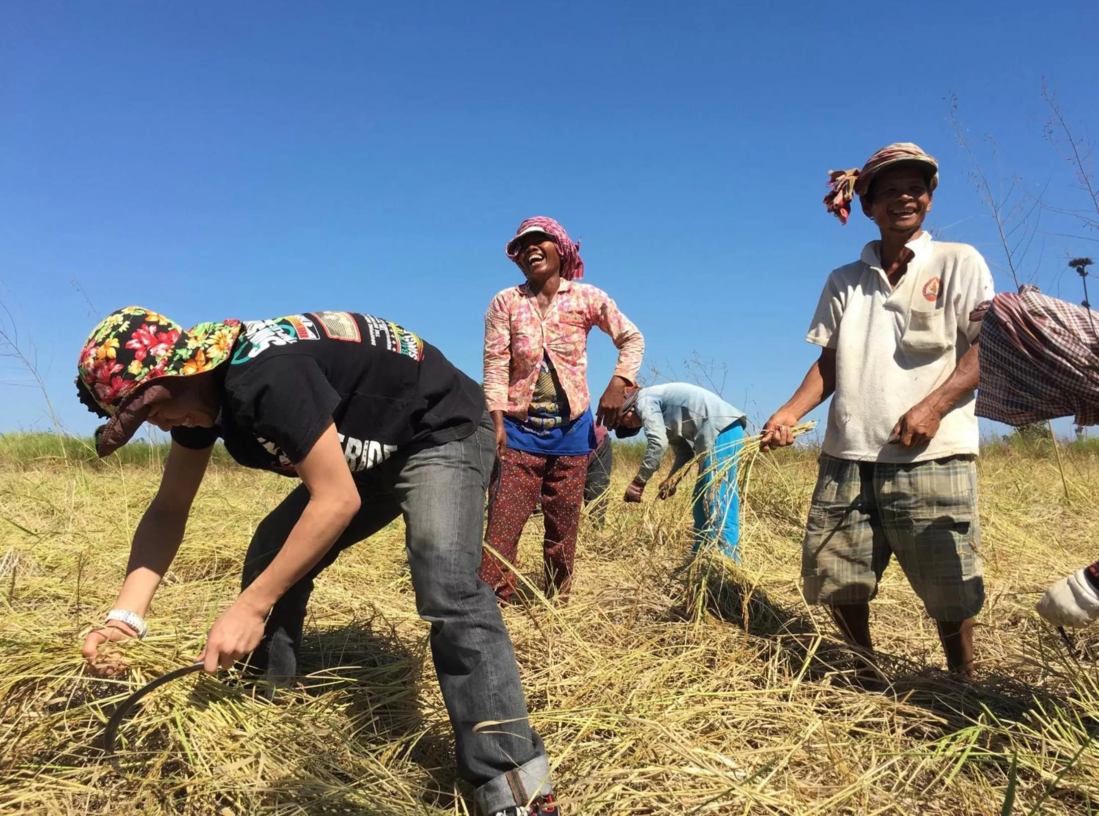 People in Sambor Village Hotel