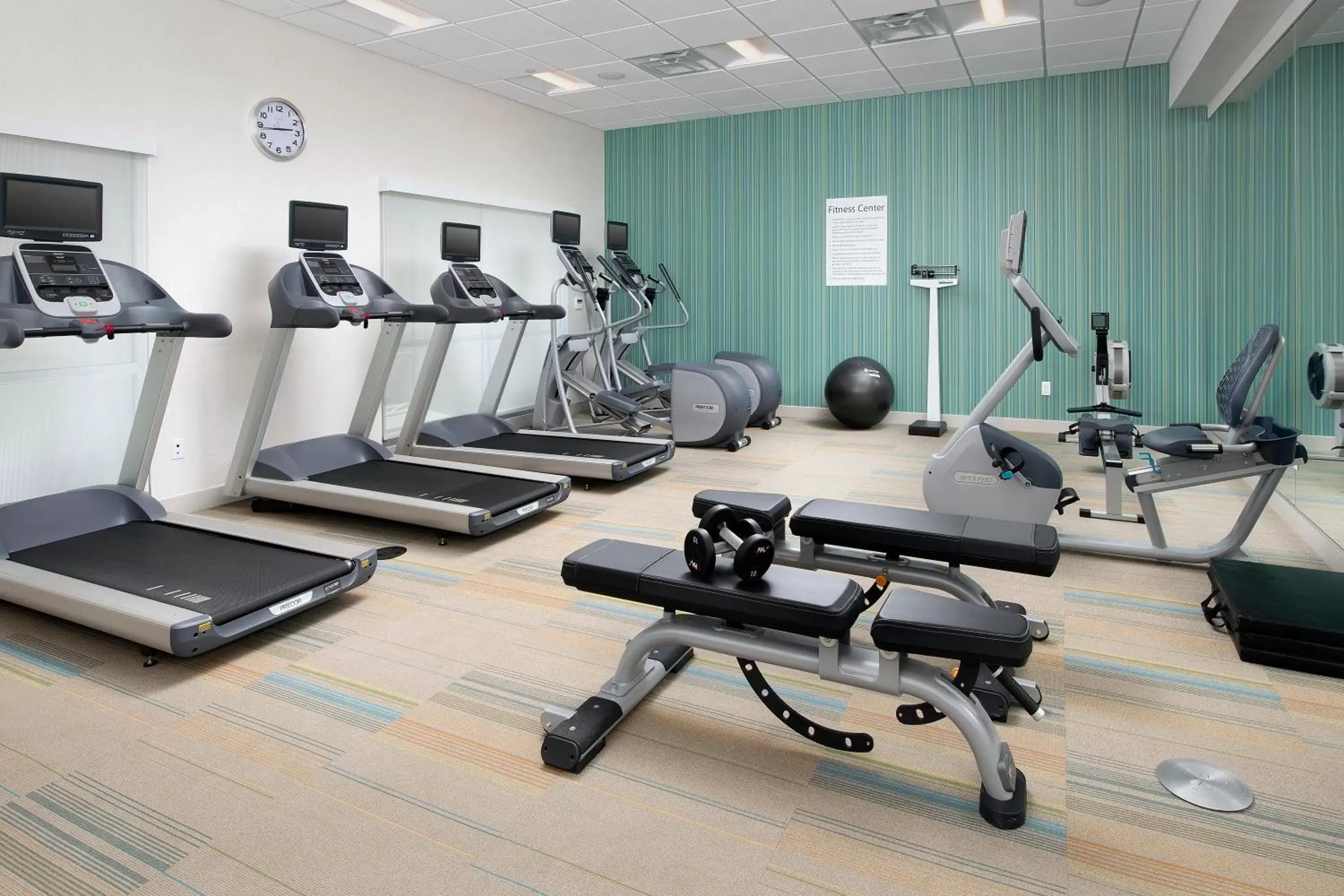 Fitness centre/facilities, Fitness Center/Facilities in Holiday Inn Express & Suites Kingsland I-95-Naval Base Area, an IHG Hotel