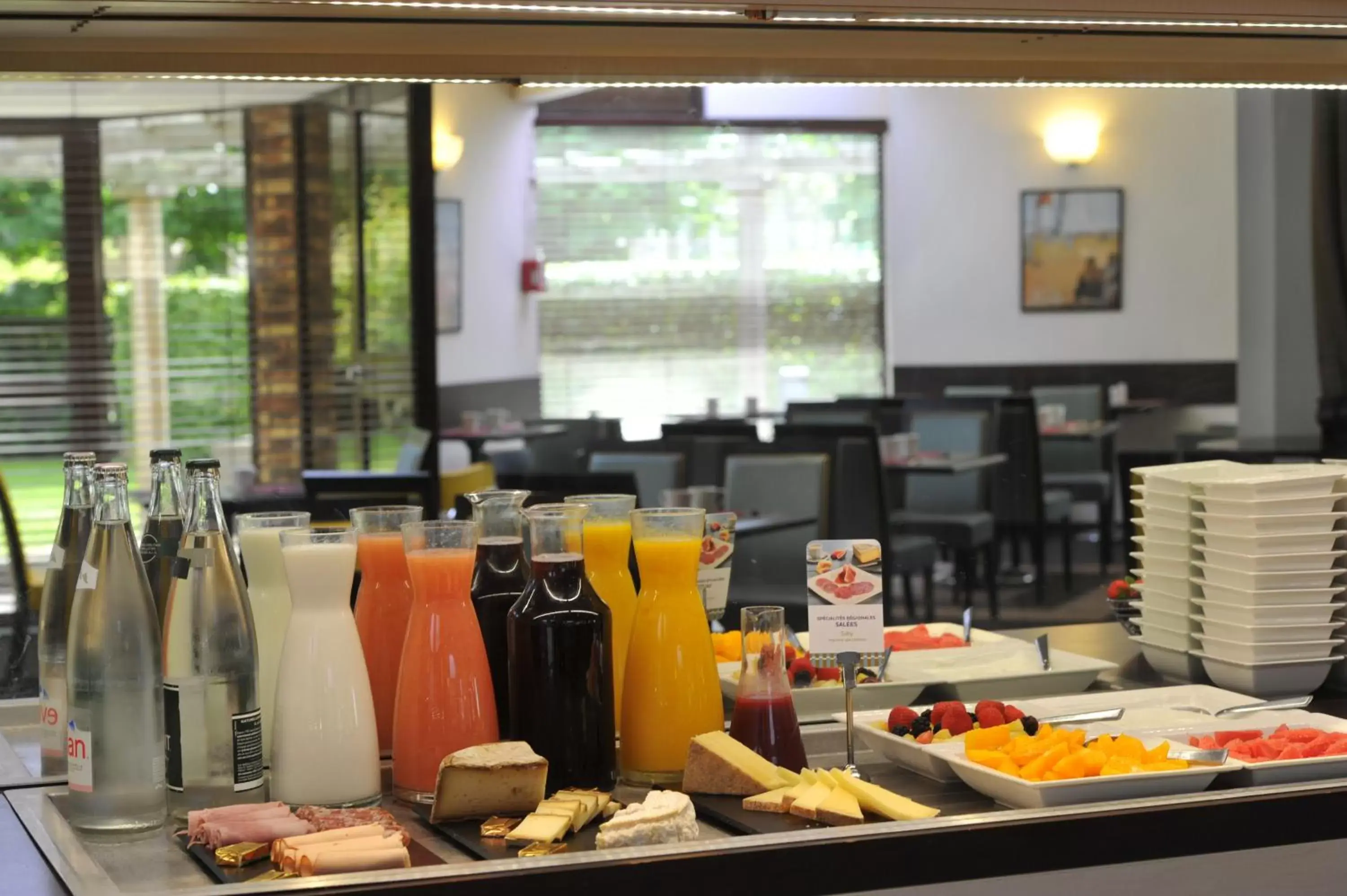 Buffet breakfast in Mercure Maurepas Saint Quentin