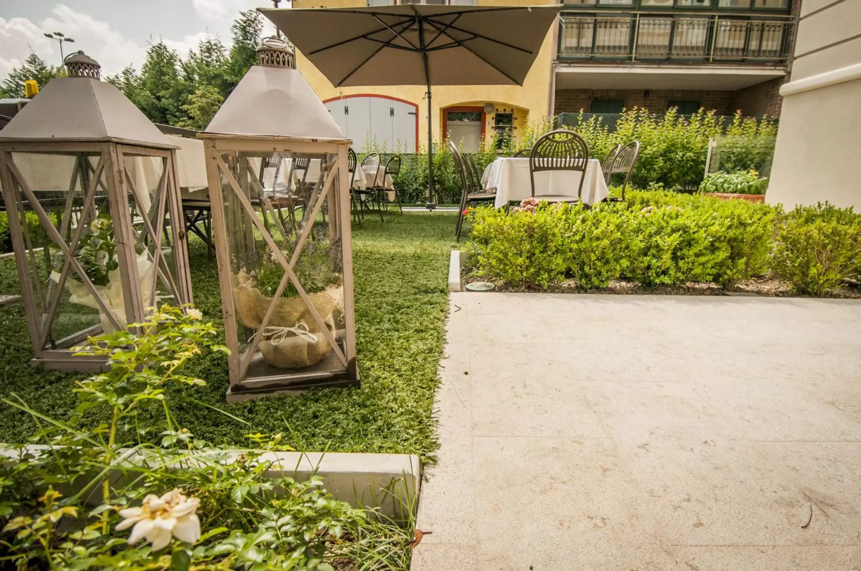 Garden in Hotel Villa Maranello