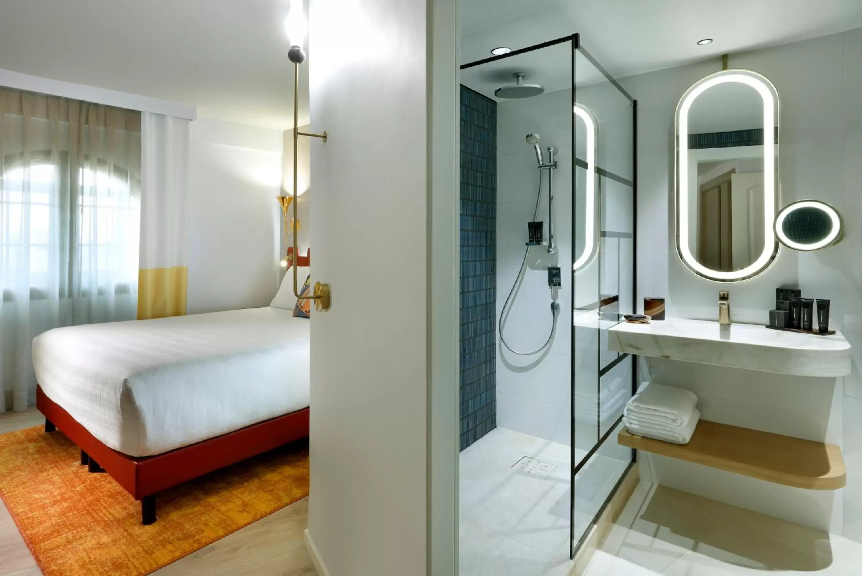 Shower, Bathroom in Hard Rock Hotel Marbella - Puerto Banús Adults Recommended