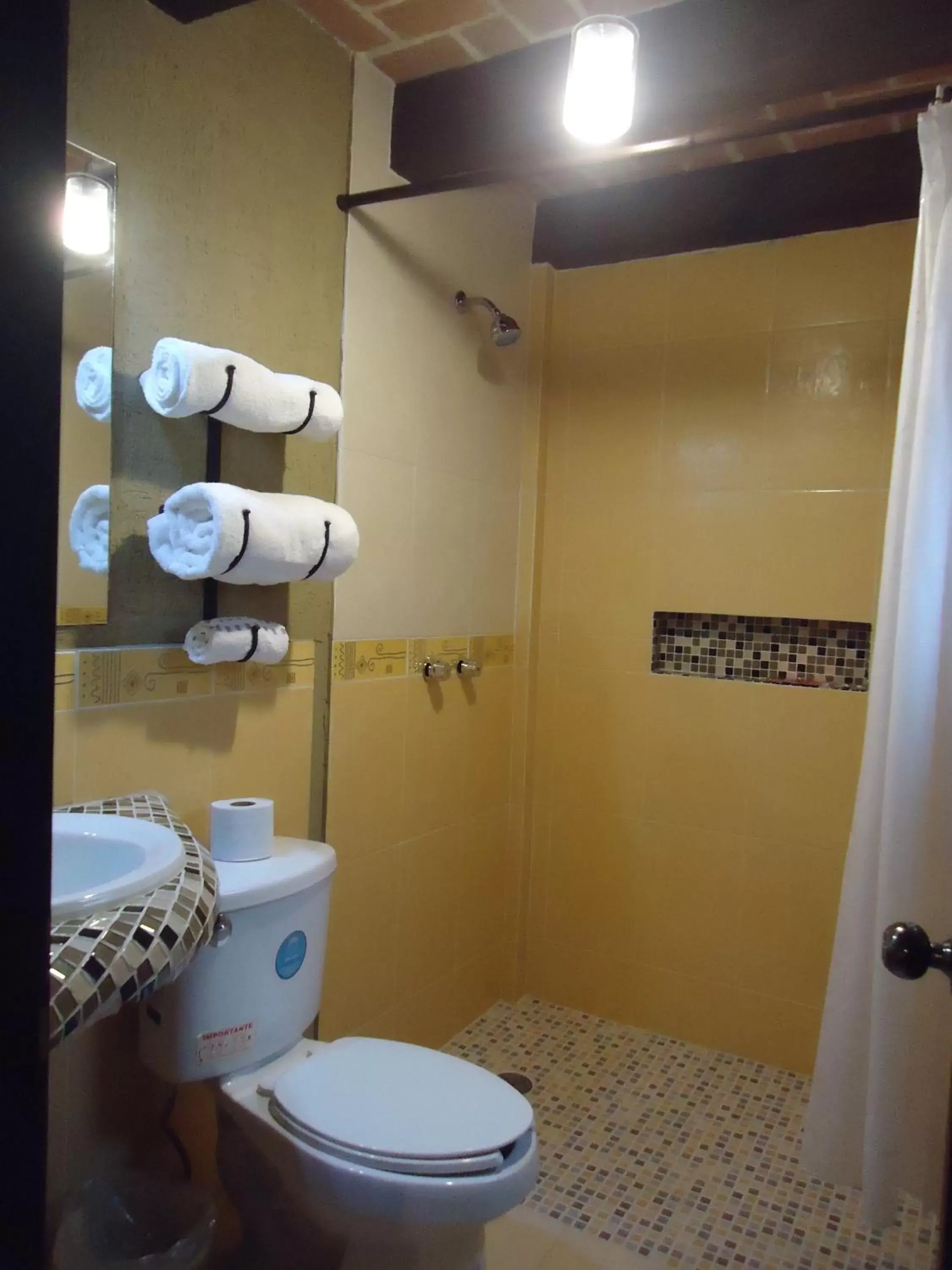 Decorative detail, Bathroom in Hotel Na´Lum