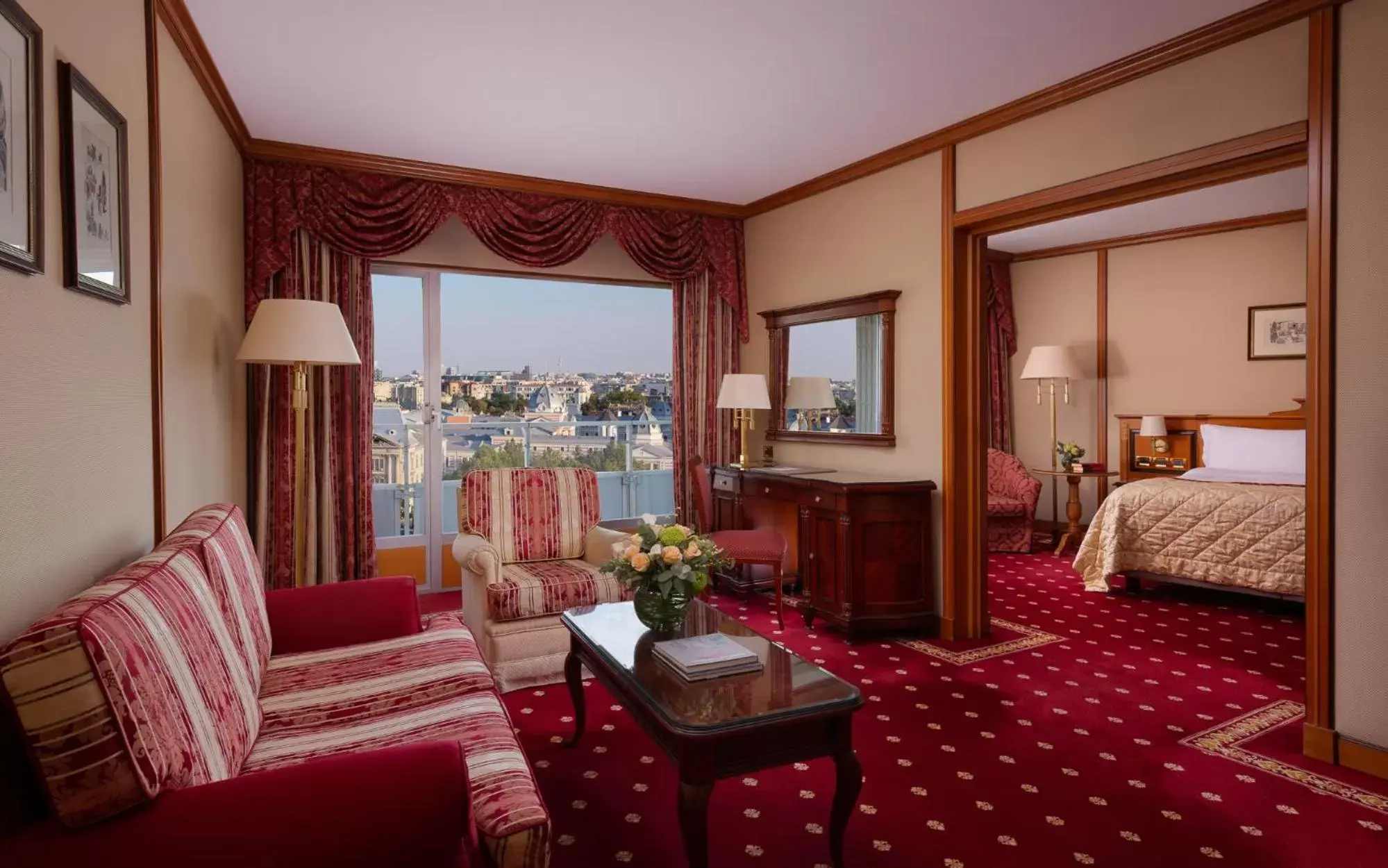 Living room in Grand Hotel Bucharest