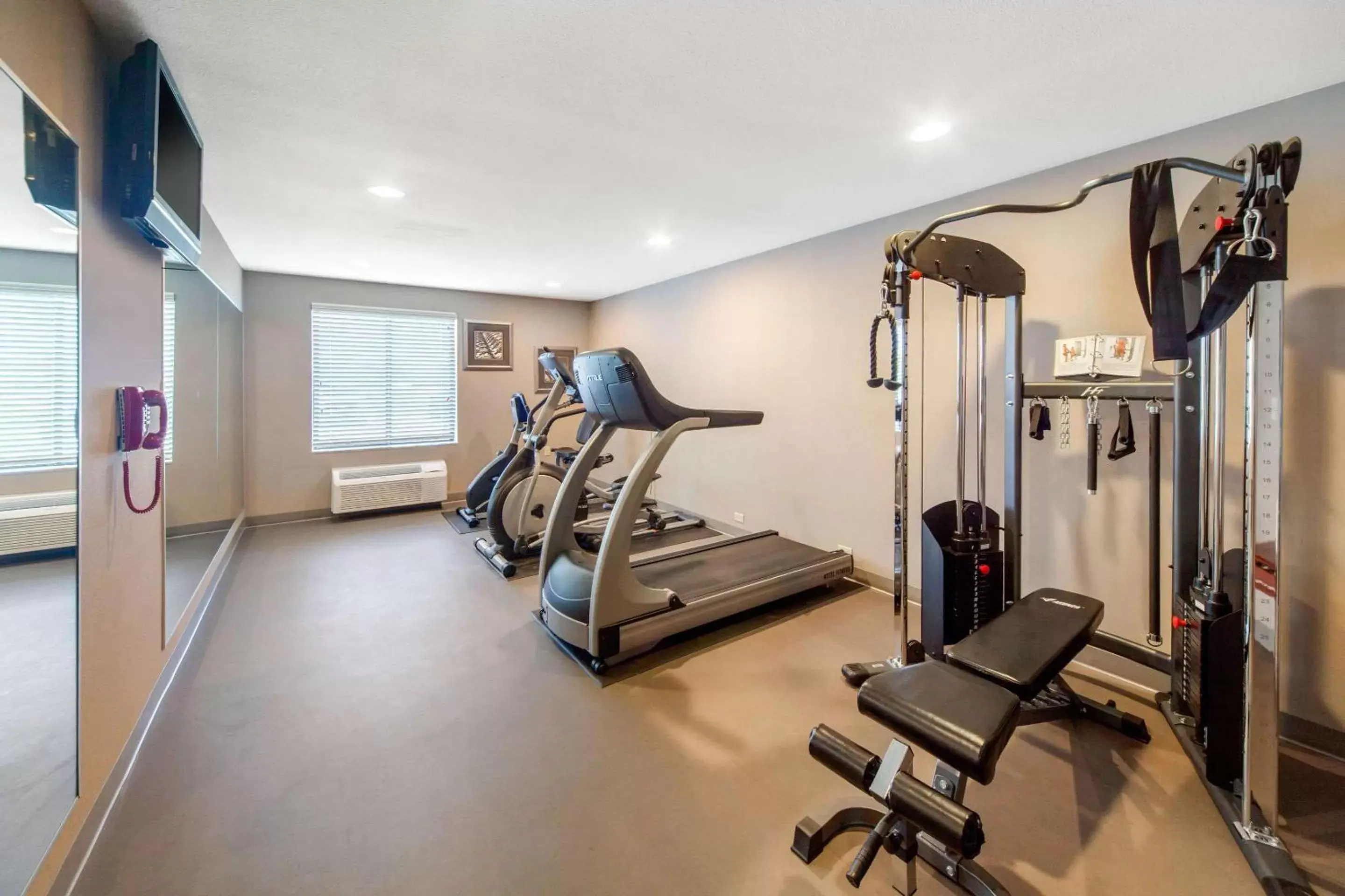 Fitness centre/facilities, Fitness Center/Facilities in Sleep Inn & Suites Norman near University