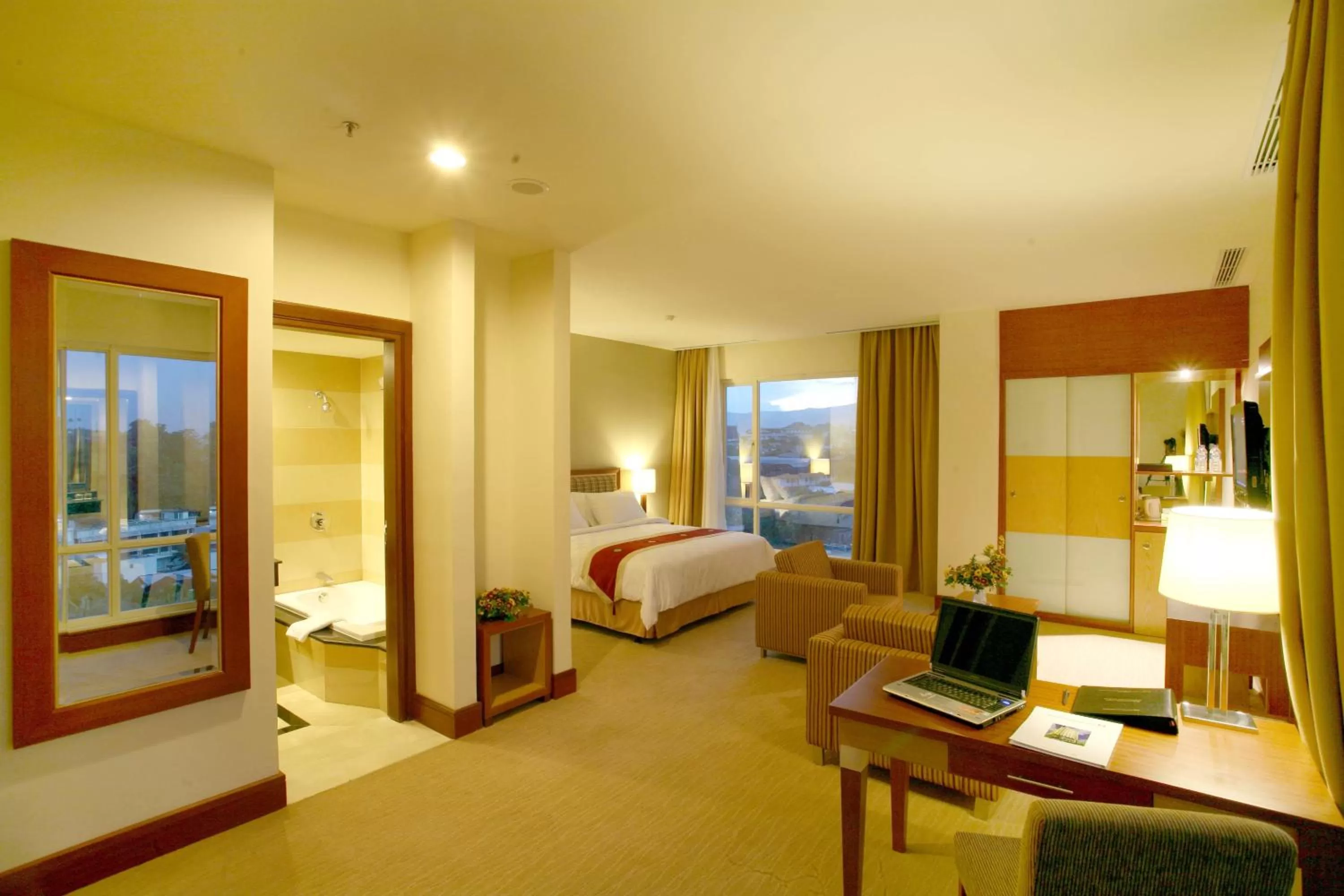 Photo of the whole room, Bed in Swiss-Belhotel Maleosan Manado