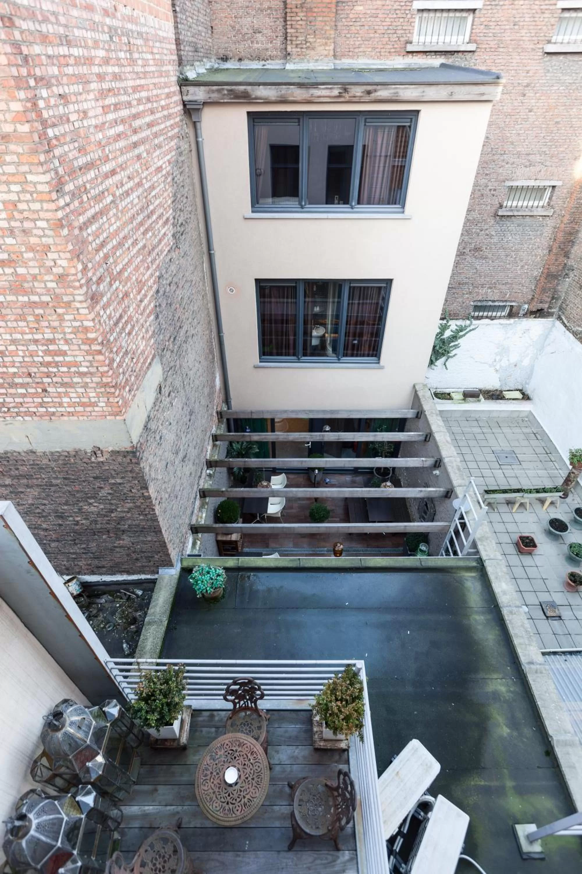 Balcony/Terrace in Hotel Diamonds and Pearls