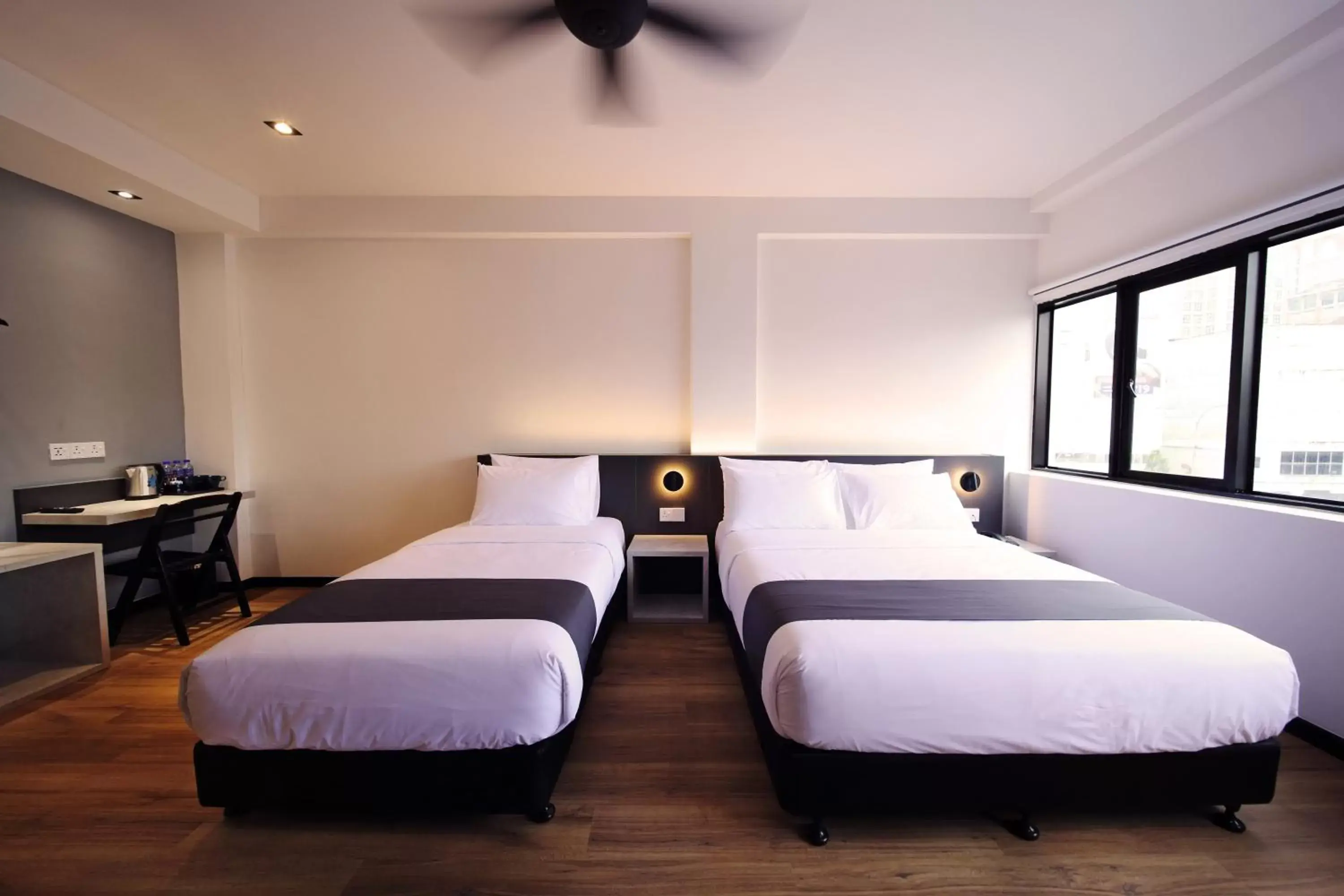 Bed in ARENA Boutique Hotel Kuala Terengganu