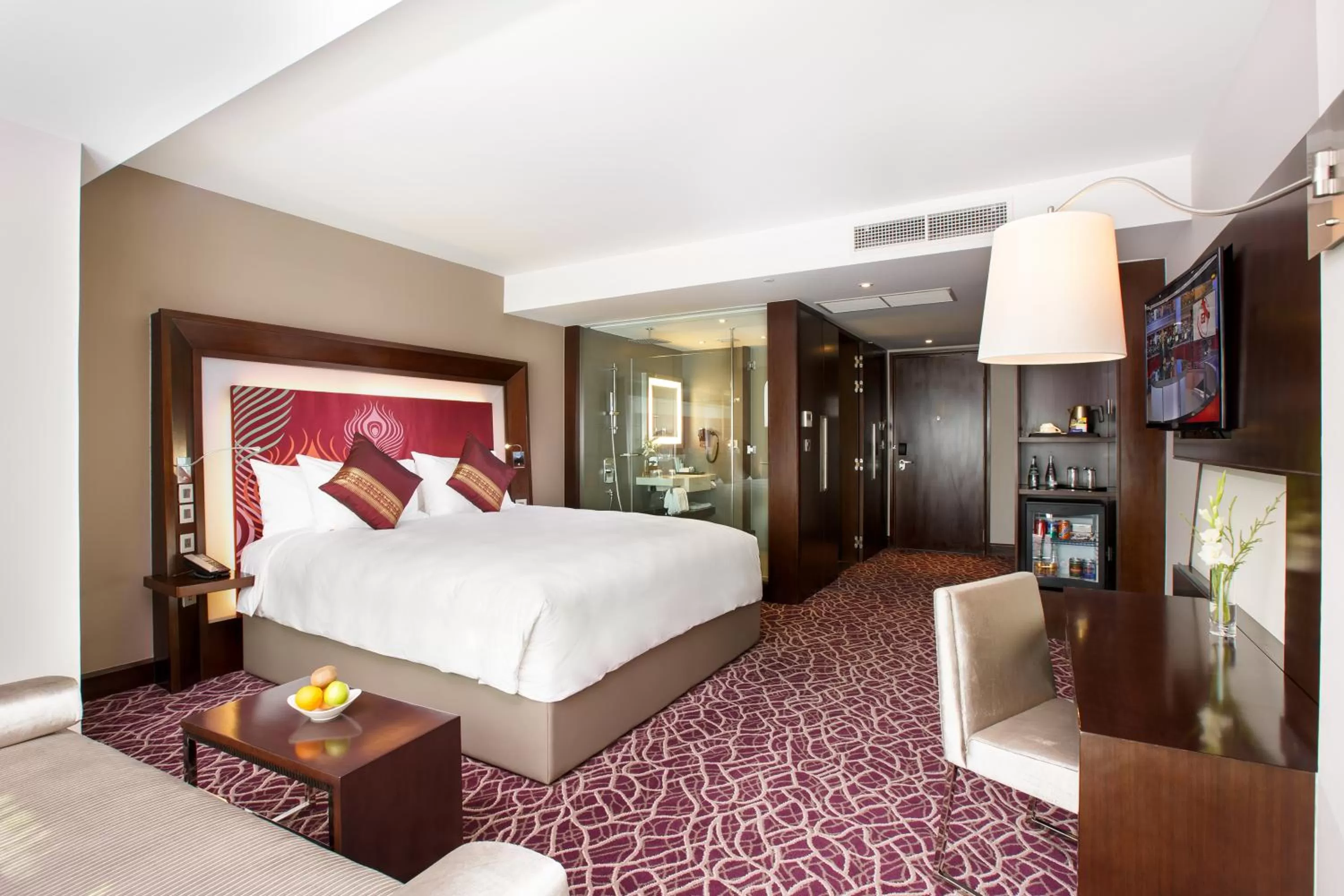 Bedroom, Bed in Novotel Yangon Max