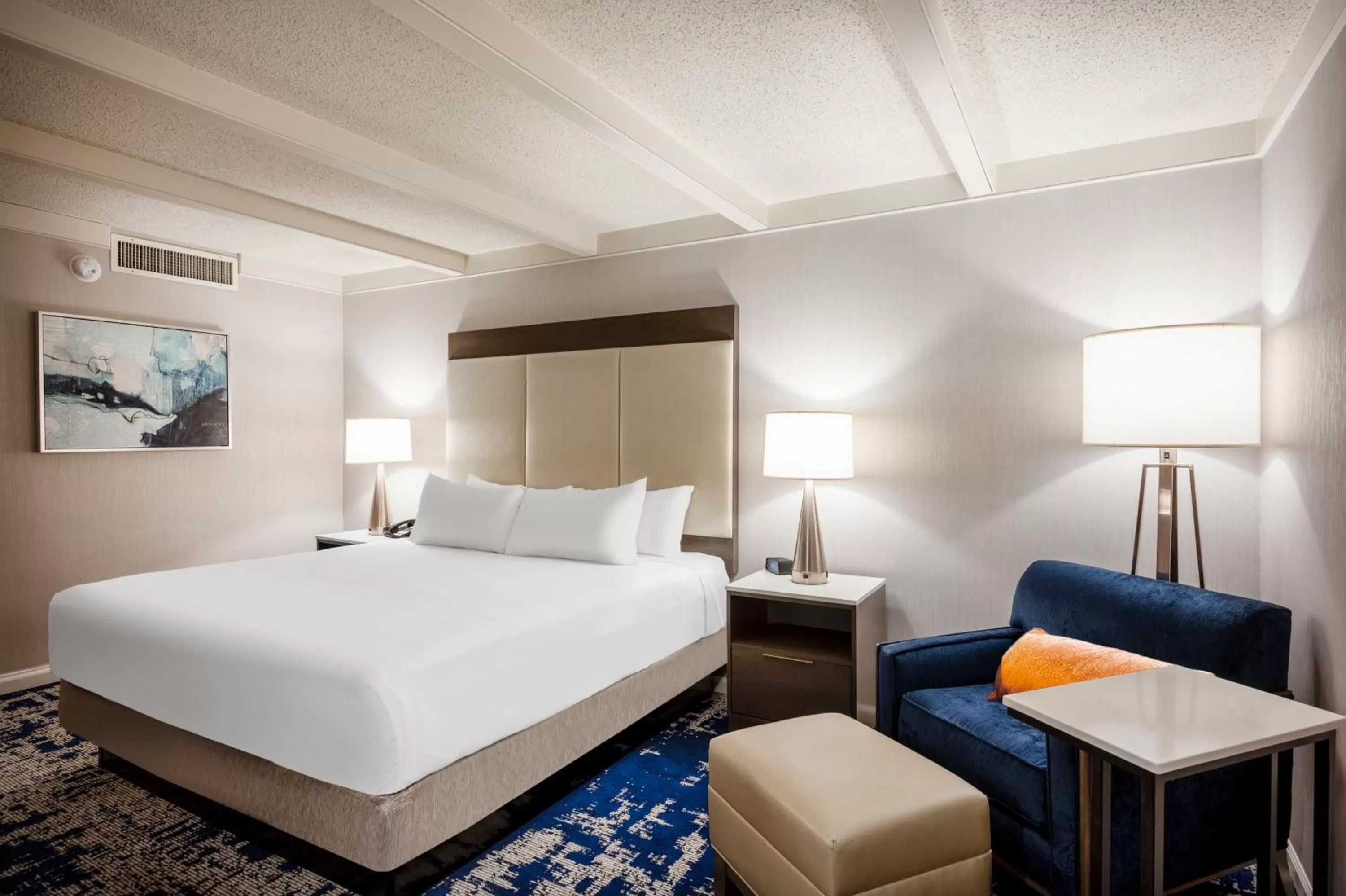 Photo of the whole room, Bed in Crowne Plaza Albany - The Desmond Hotel