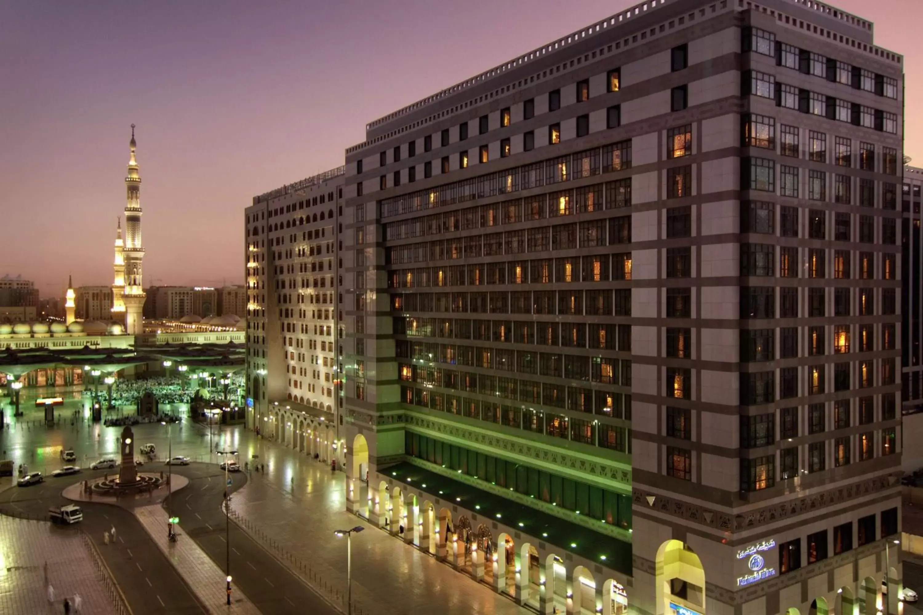 Property building in Madinah Hilton Hotel