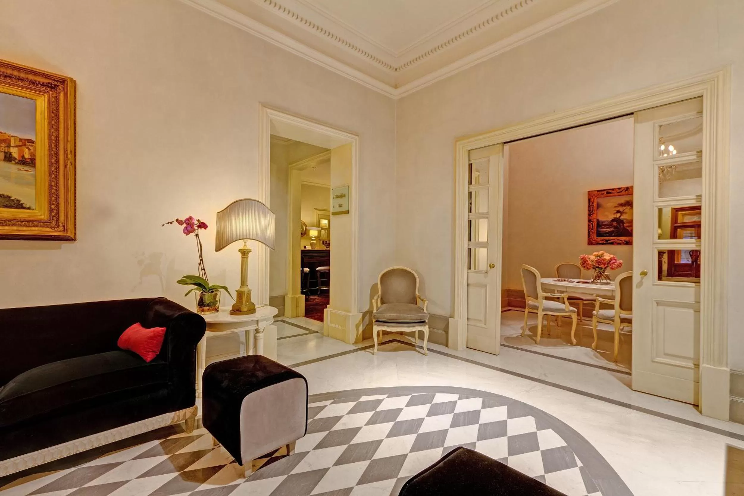 Lobby or reception in Alpi Hotel