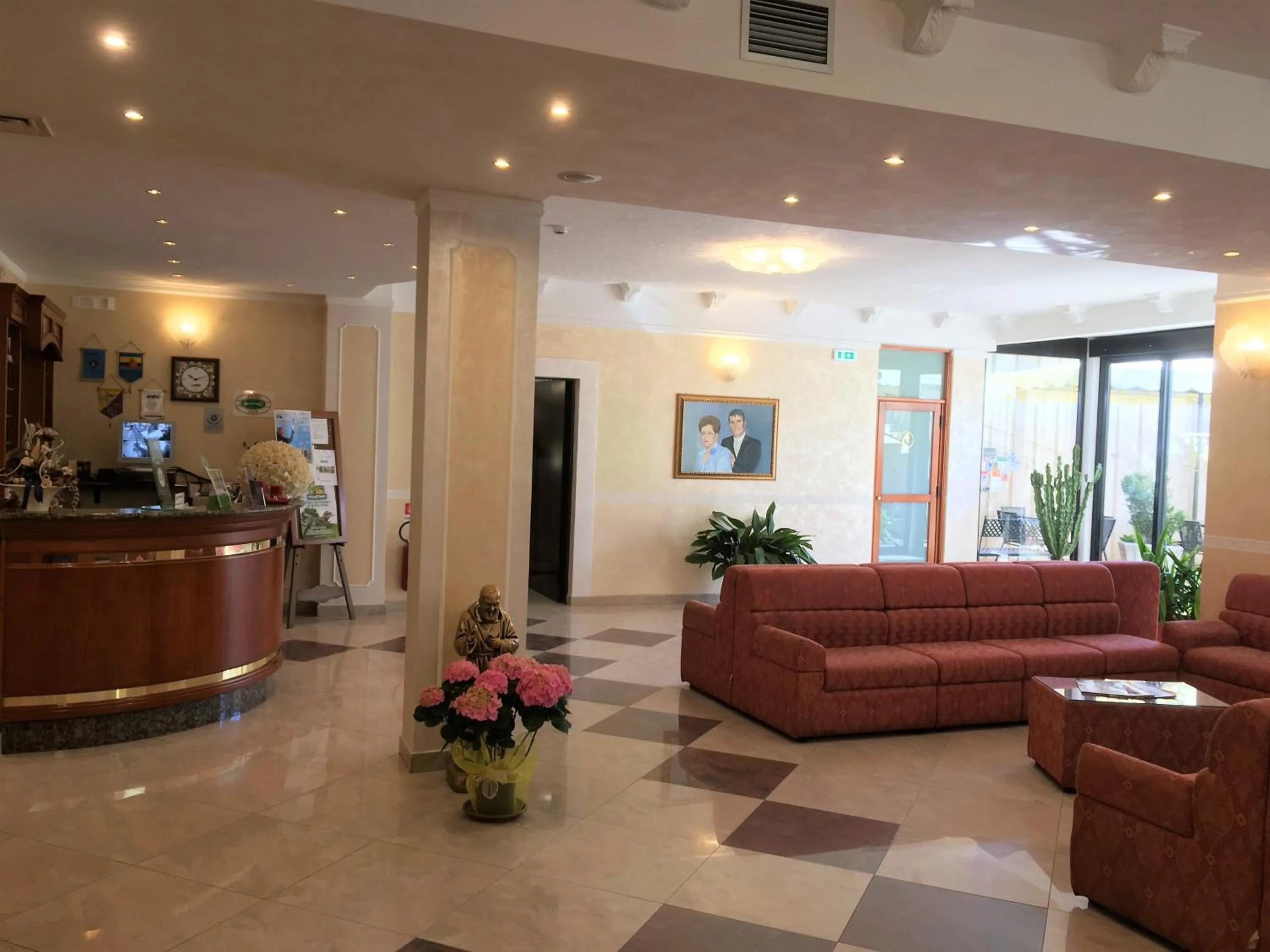 Lobby or reception in Hotel Euro