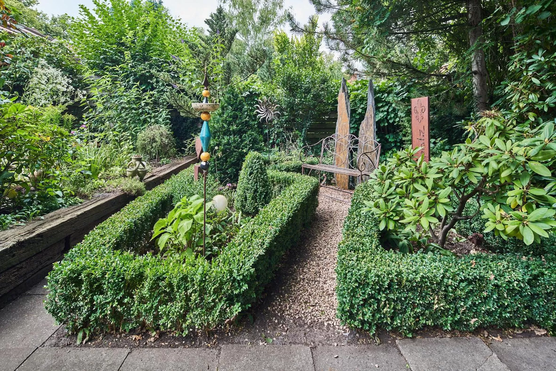 Garden in Hotel St. Georg Garni