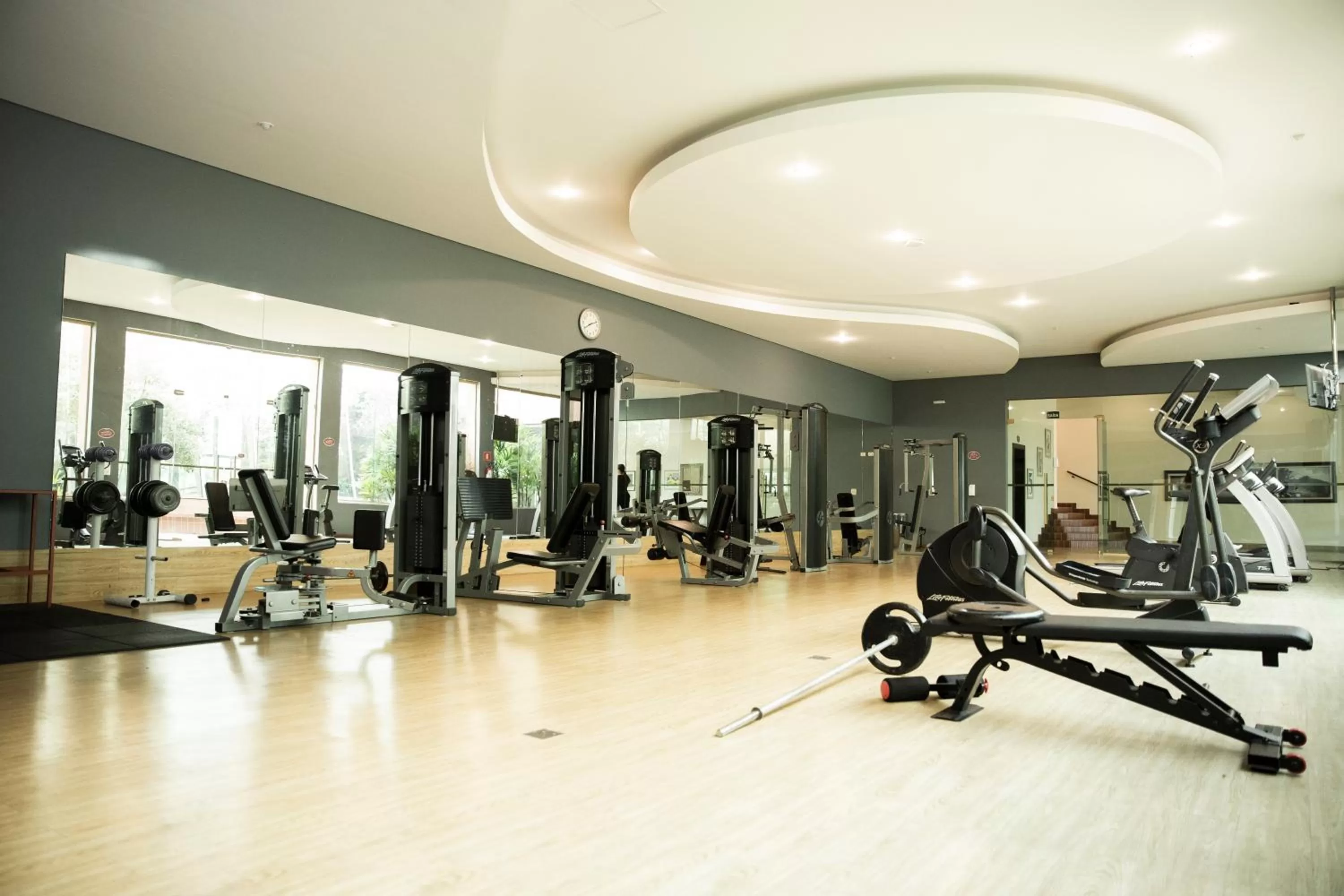 Fitness centre/facilities in Hotel Villa Rossa