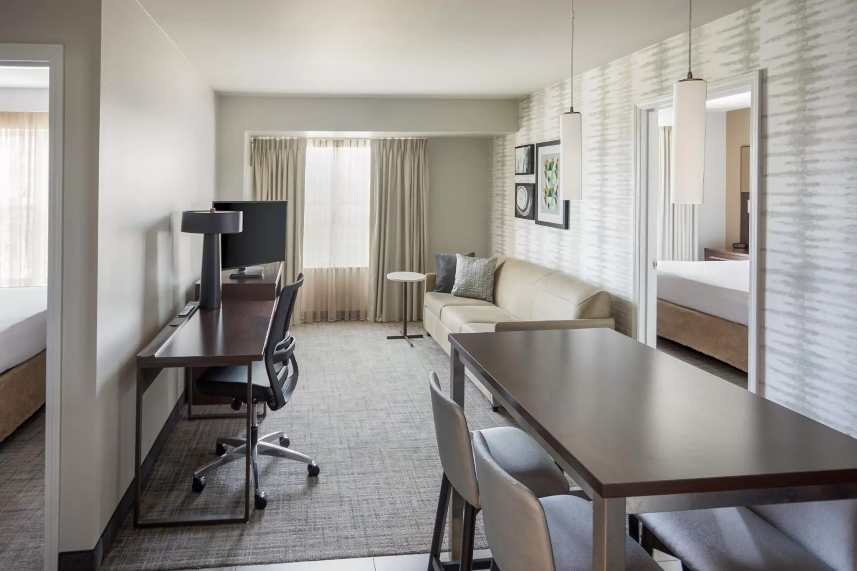 Two-Bedroom Suite in Residence Inn by Marriott Kansas City at The Legends