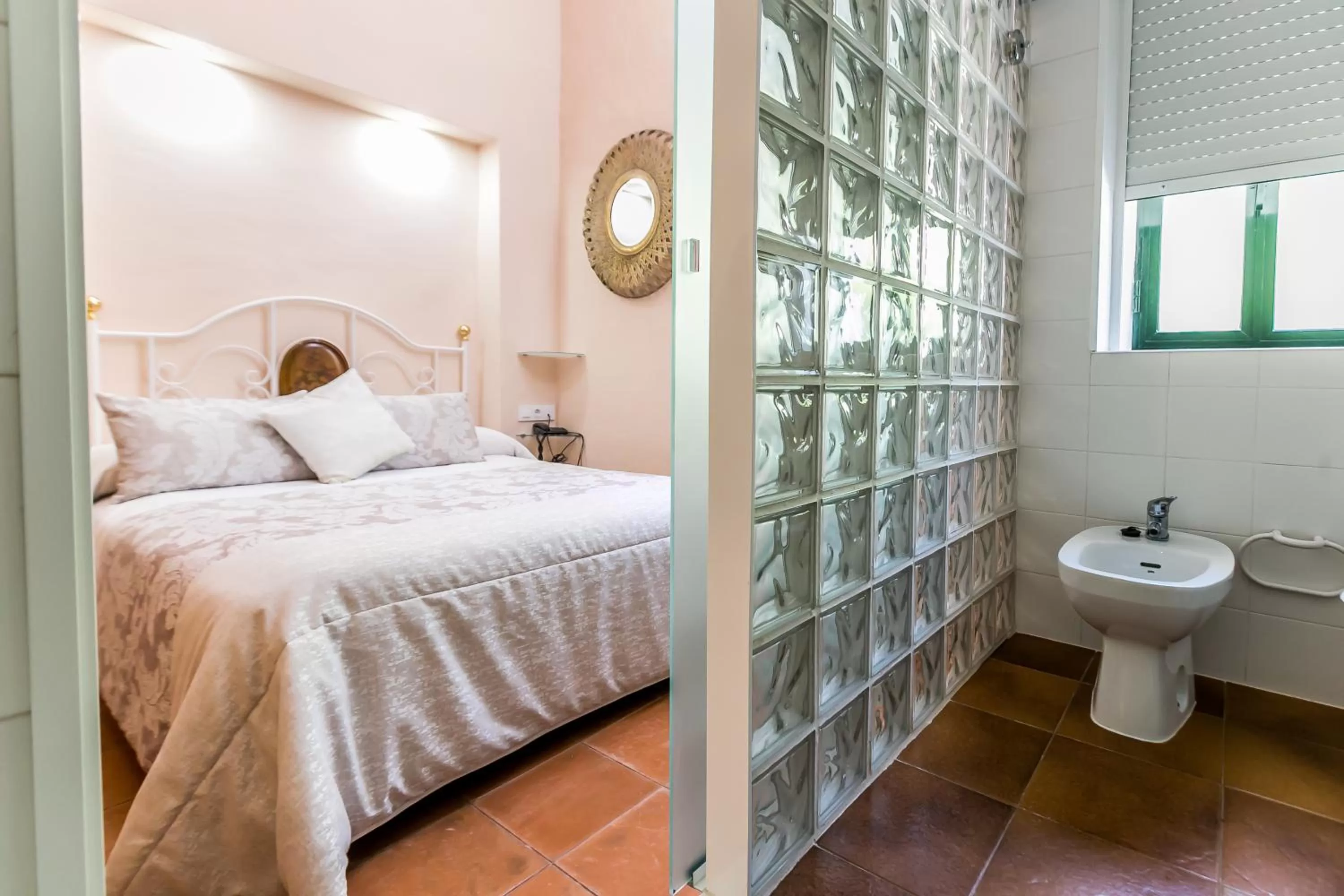 Bed in Hacienda El Santiscal Adults Only