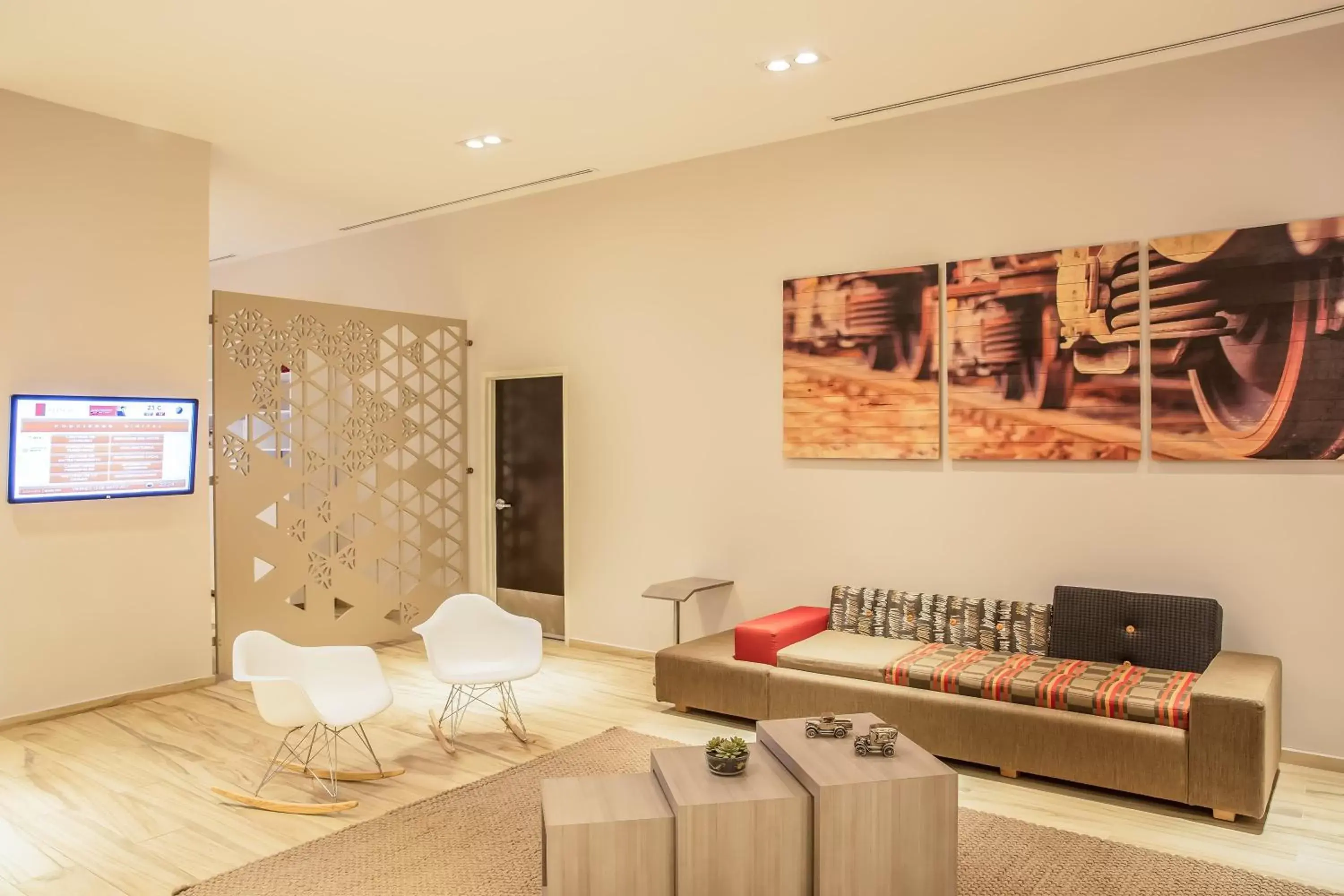 Lobby or reception in Fiesta Inn Los Mochis Lobby or reception in Fiesta Inn Los Mochis