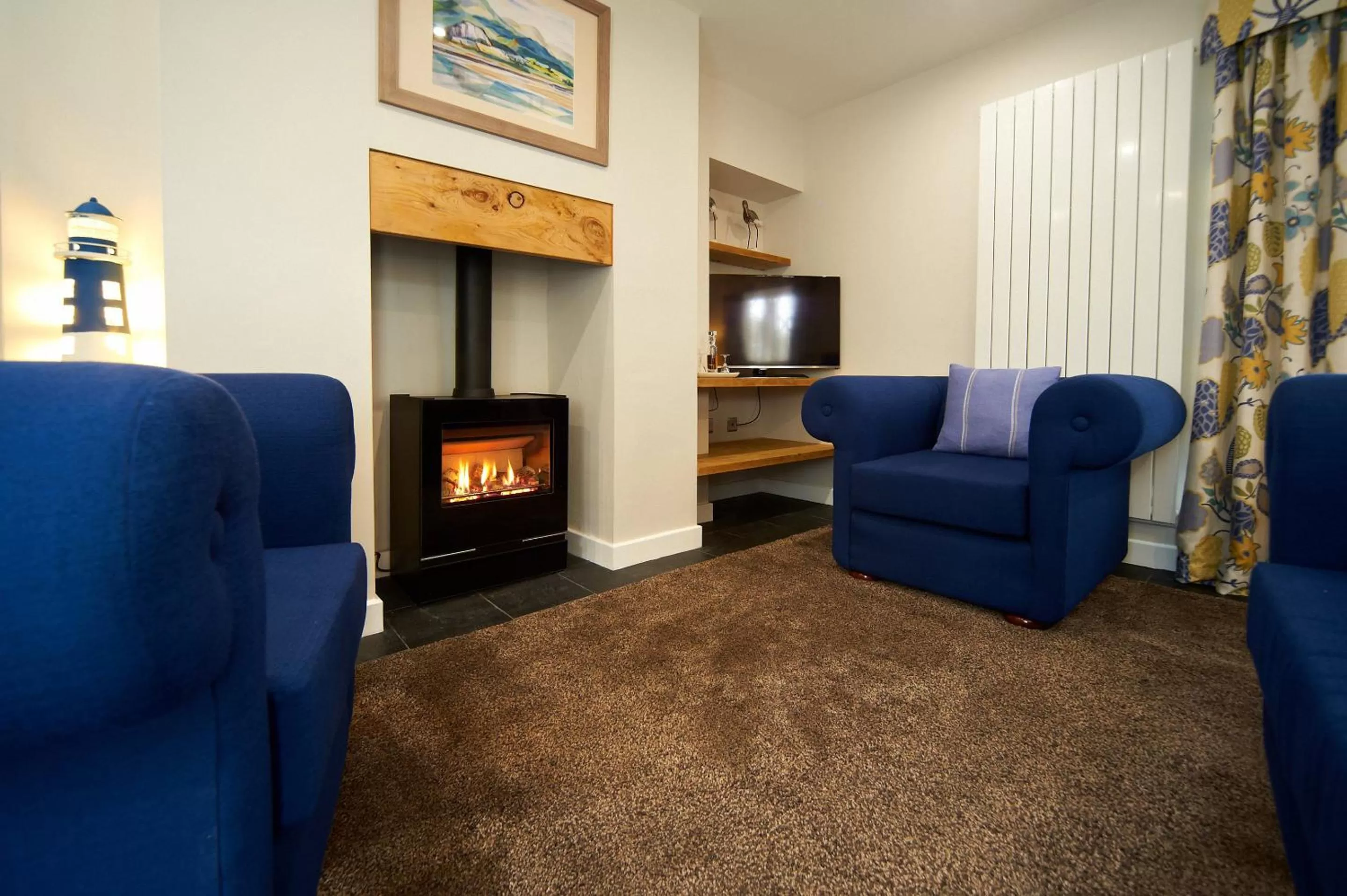 Living room in Portmeirion Village & Castell Deudraeth