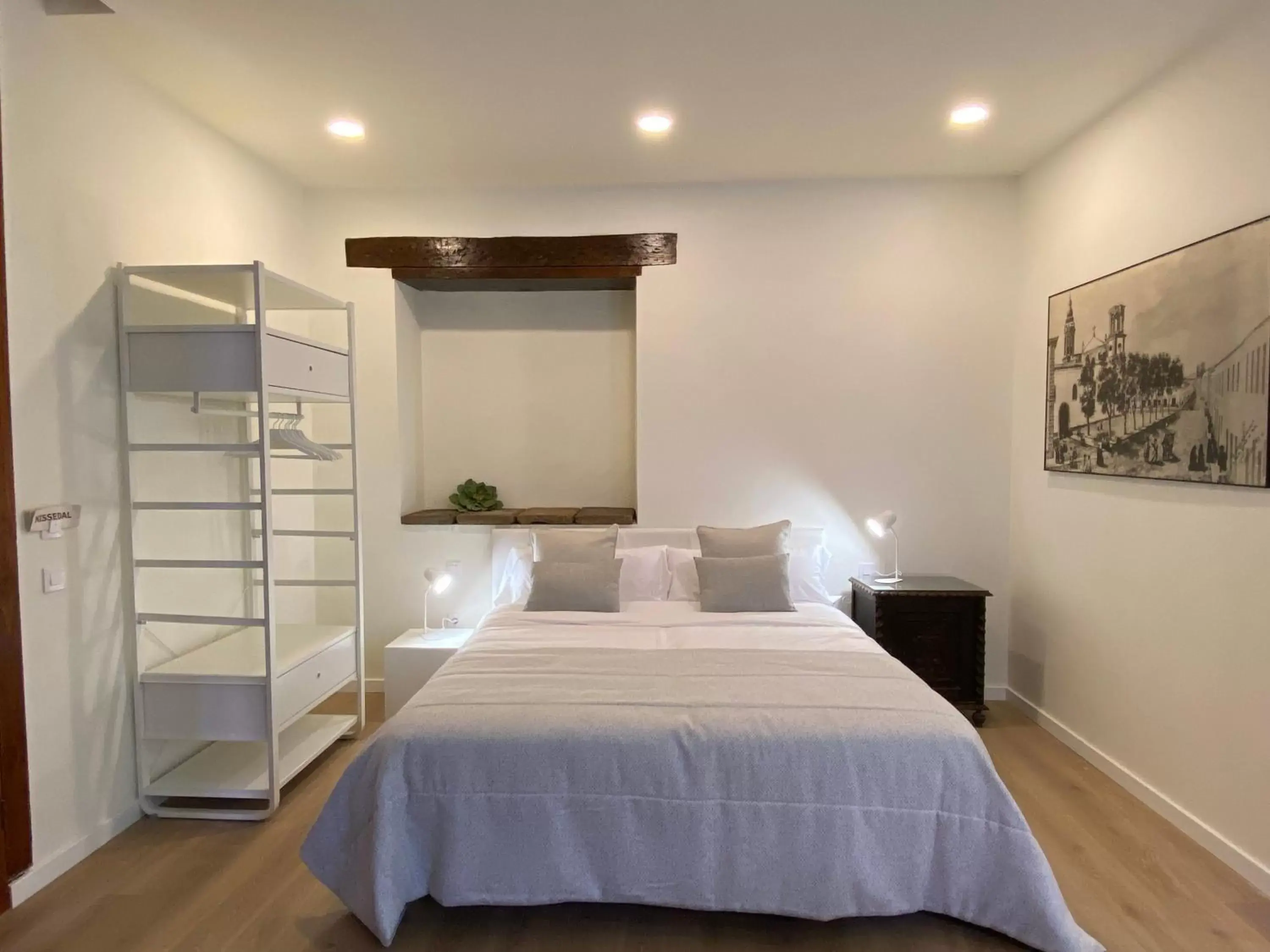 Bed in Nava Suites