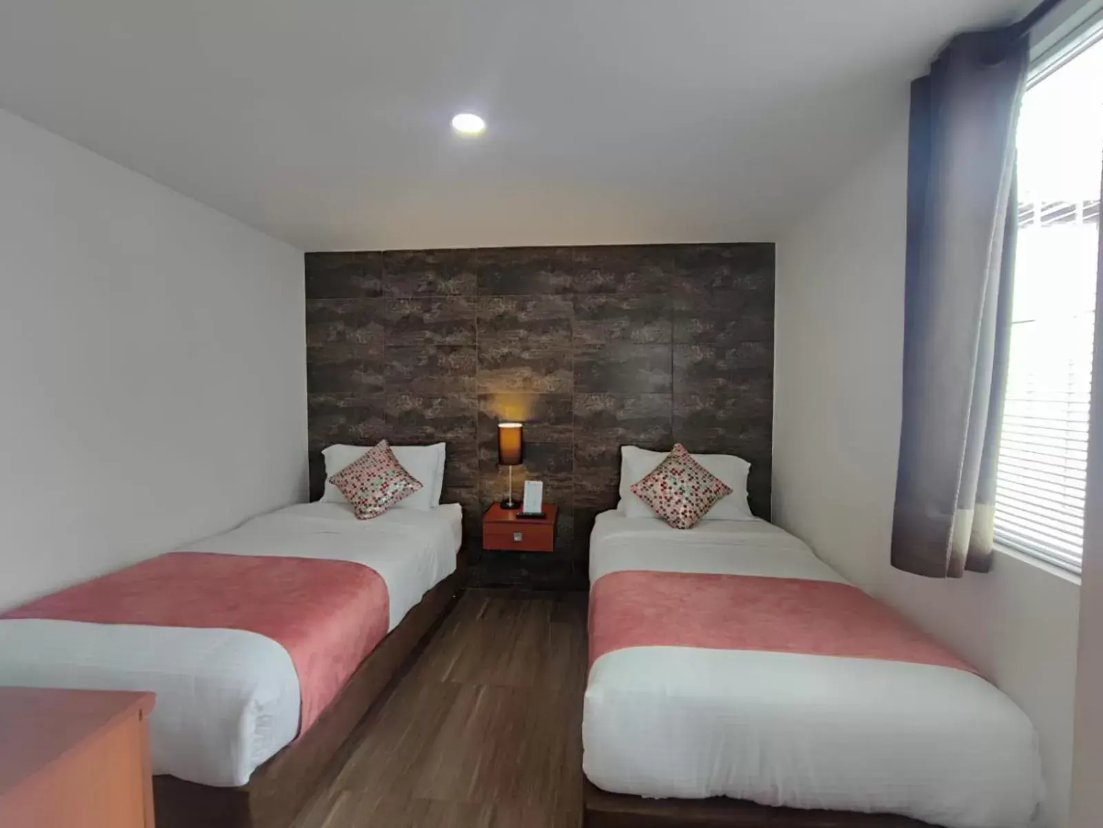 Bed in Hotel Casa Galvez