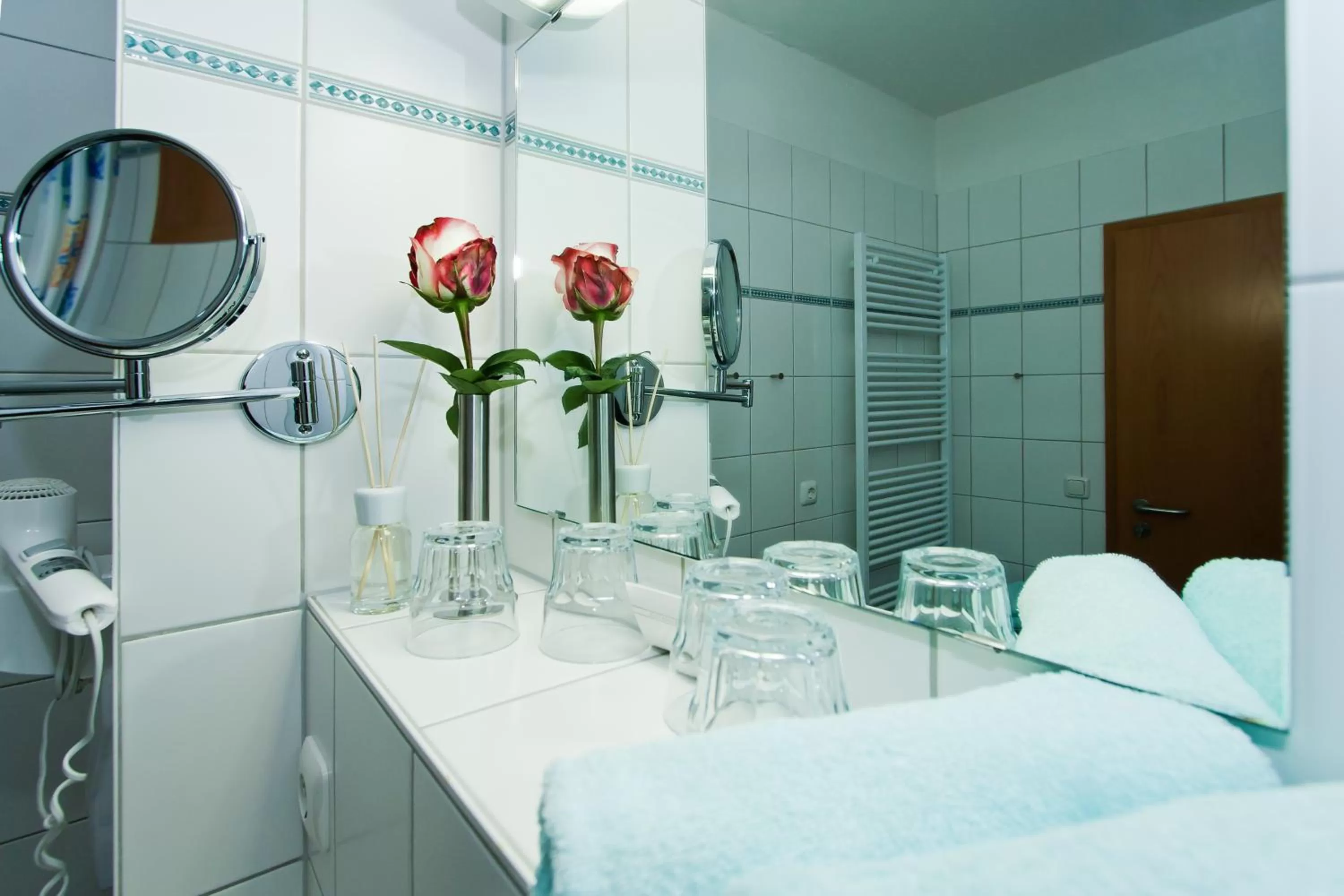 Bathroom in Am Weststrand Aparthotel Kühlungsborn