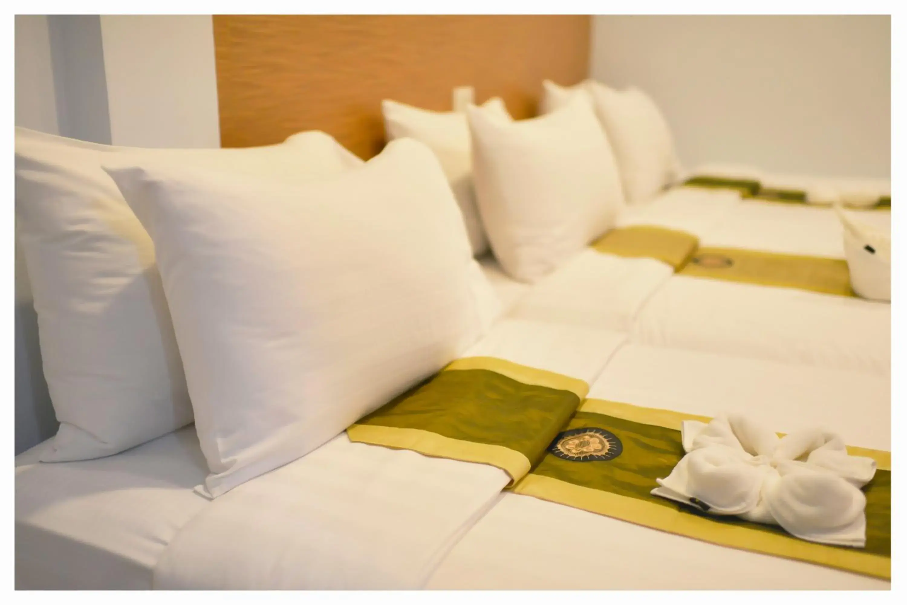 Bed in 4M Pratunam Hotel