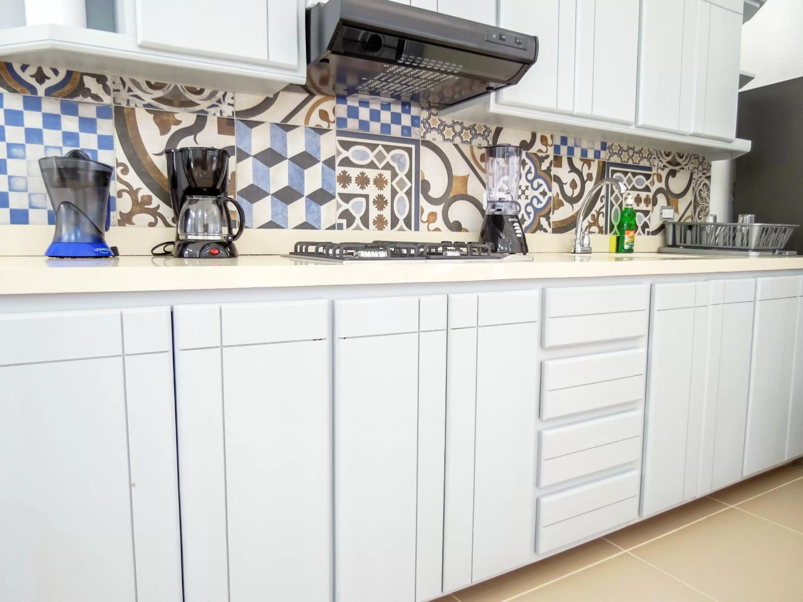 Kitchen or kitchenette in Hotel Azulado Jericó