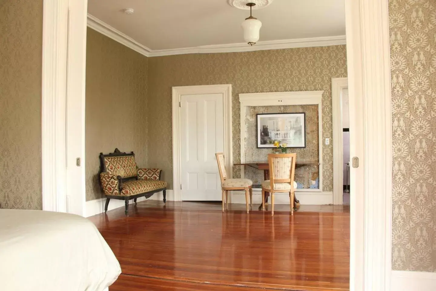 Seating Area in The Wedding Cake House