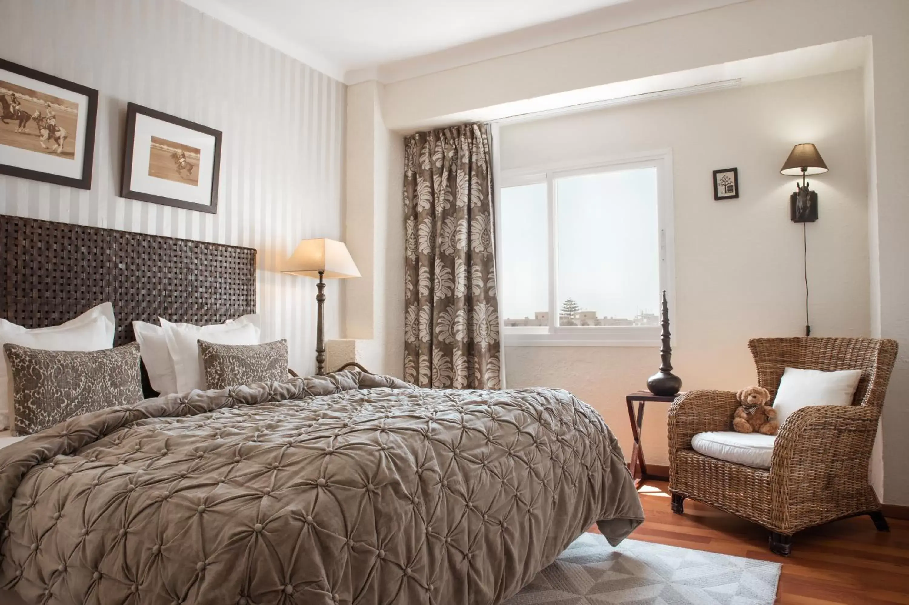 Bed in Hotel Feliz Bed in Hotel Feliz