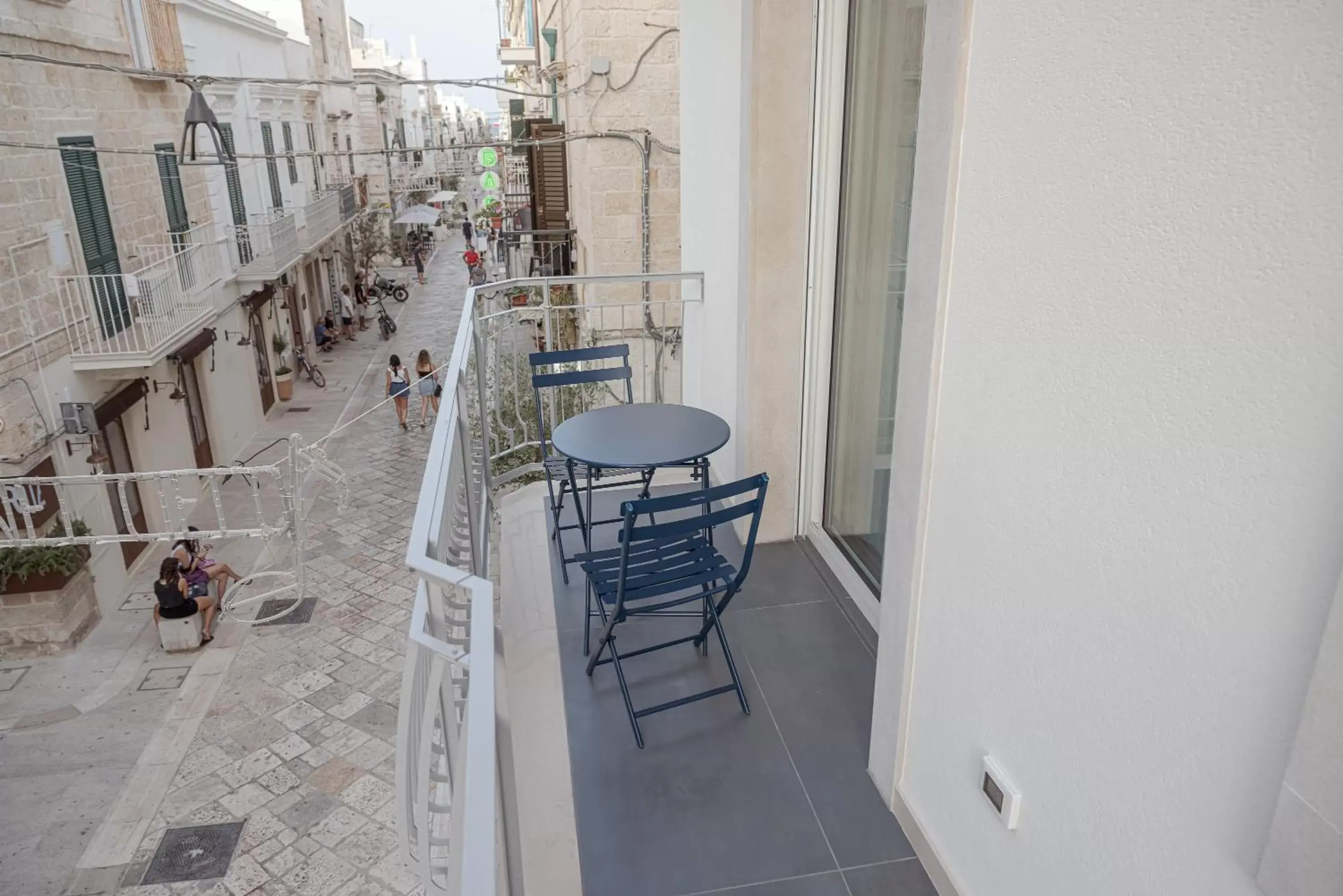 Balcony/Terrace in B&B Nel Blu Dipinto Di Blu