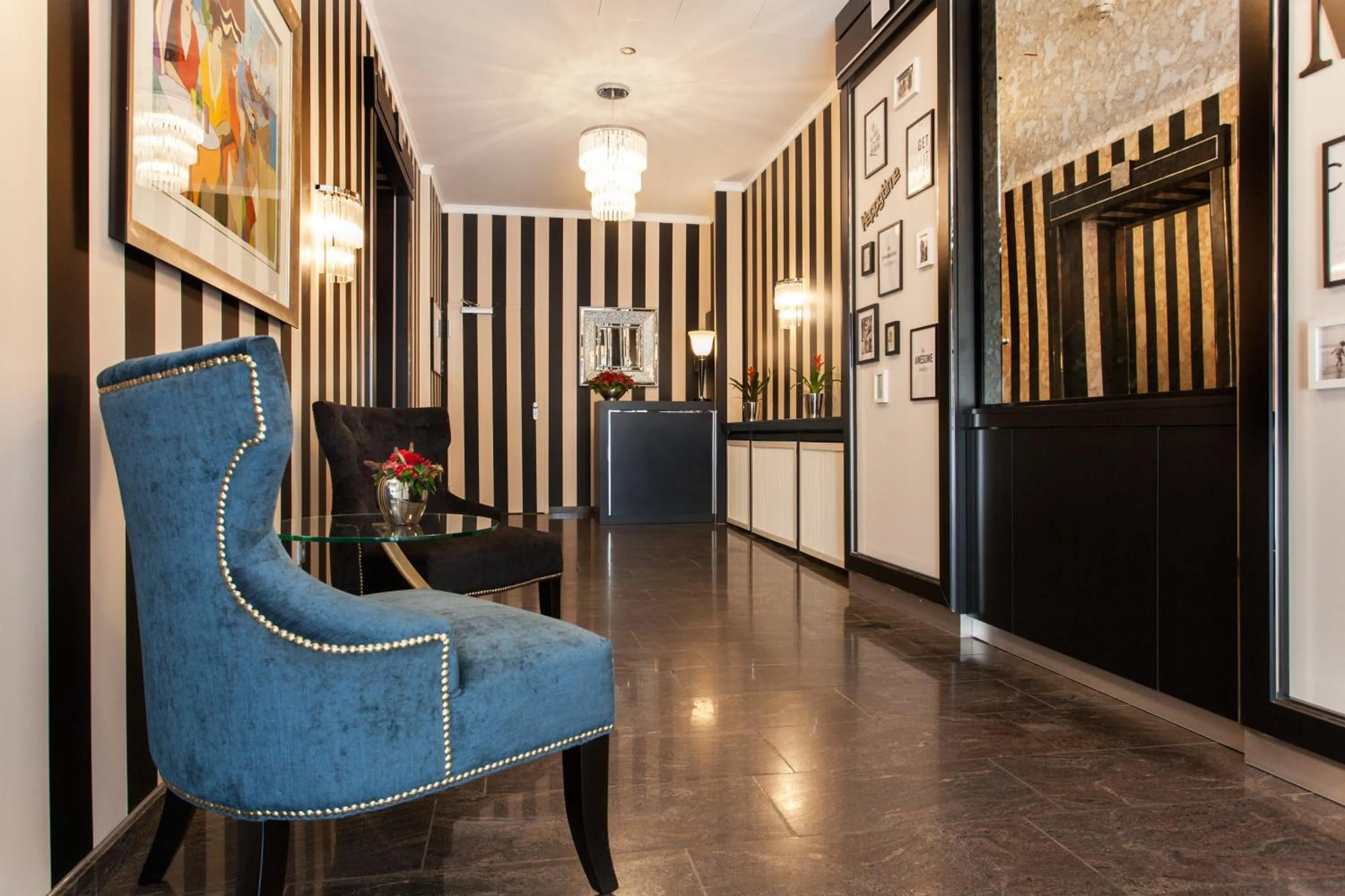 Decorative detail in The Domicil Hotel Frankfurt City