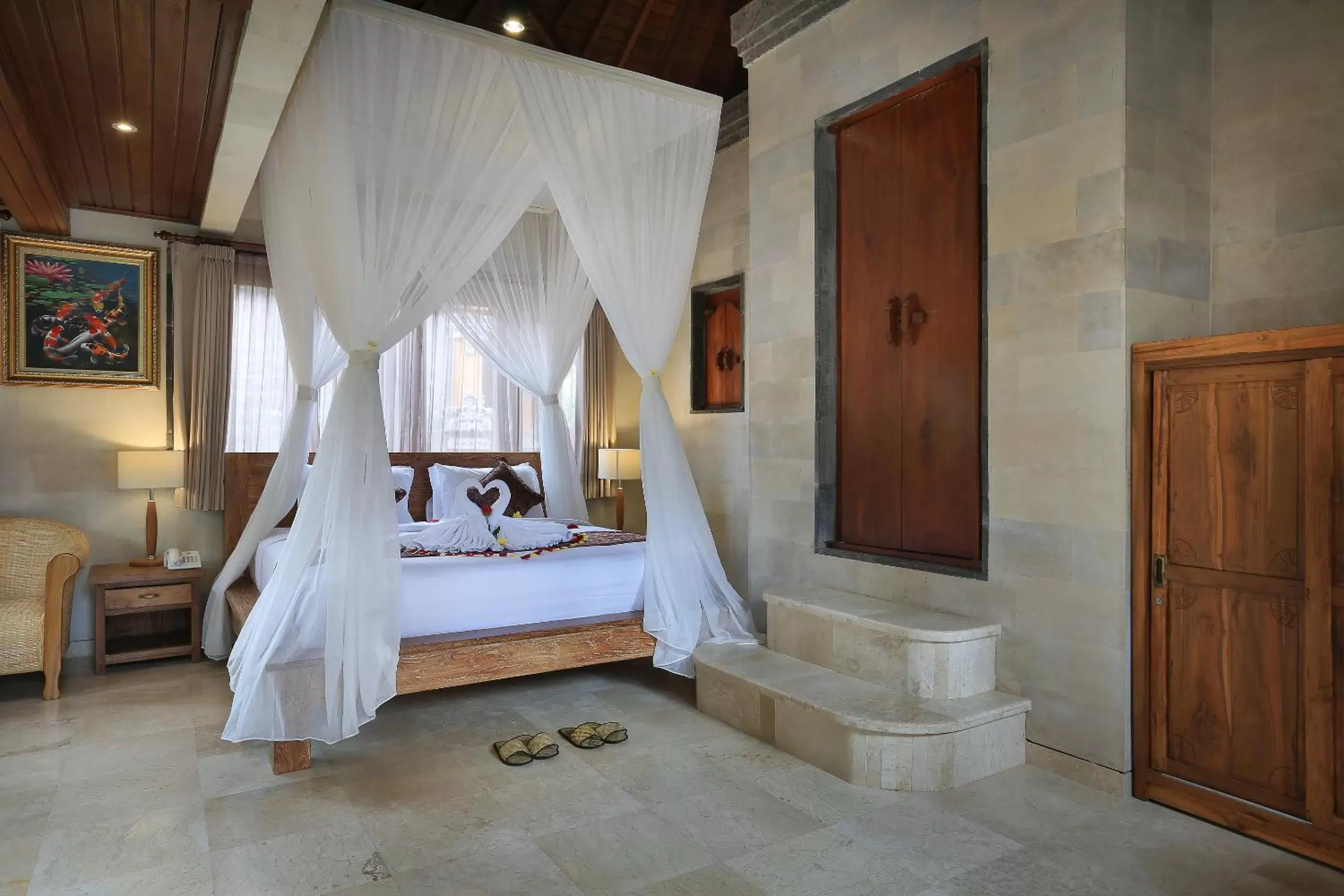 Bedroom, Bed in Ketut's Place Villas Ubud