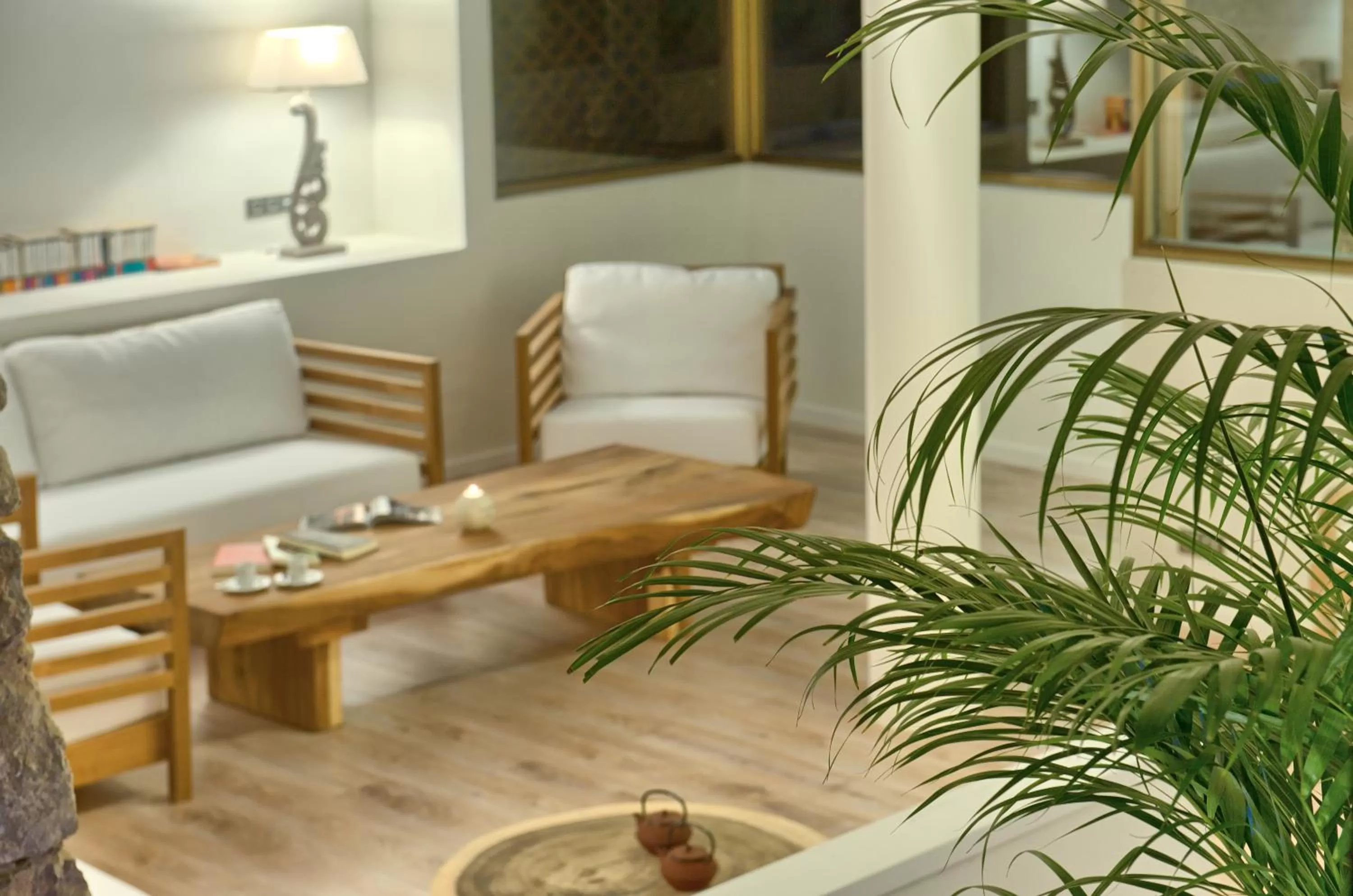 Lobby or reception in El Petit Convent