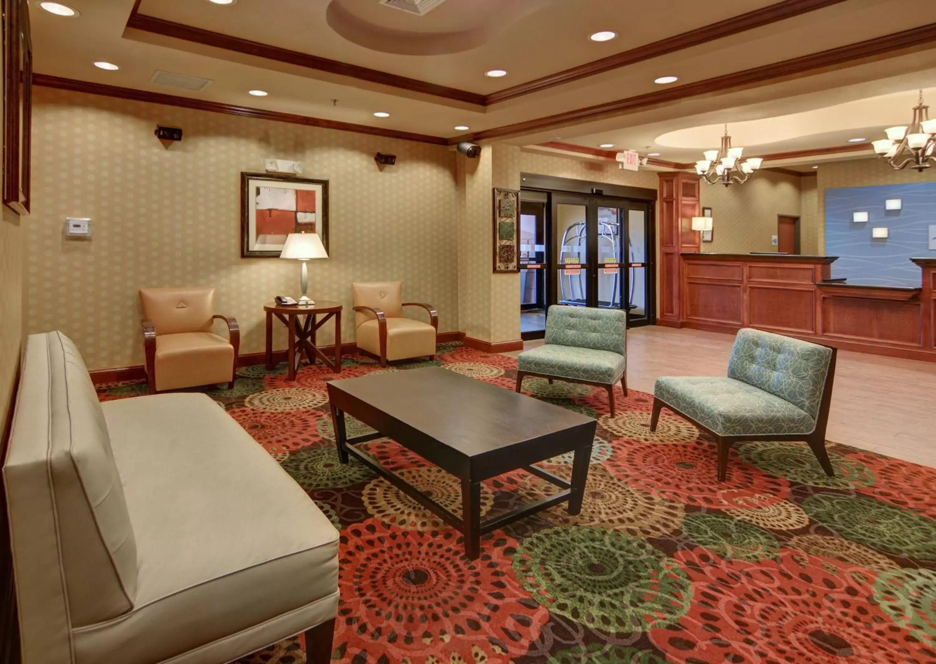 Property building, Seating Area in Holiday Inn Express Hotel and Suites Altus, an IHG Hotel